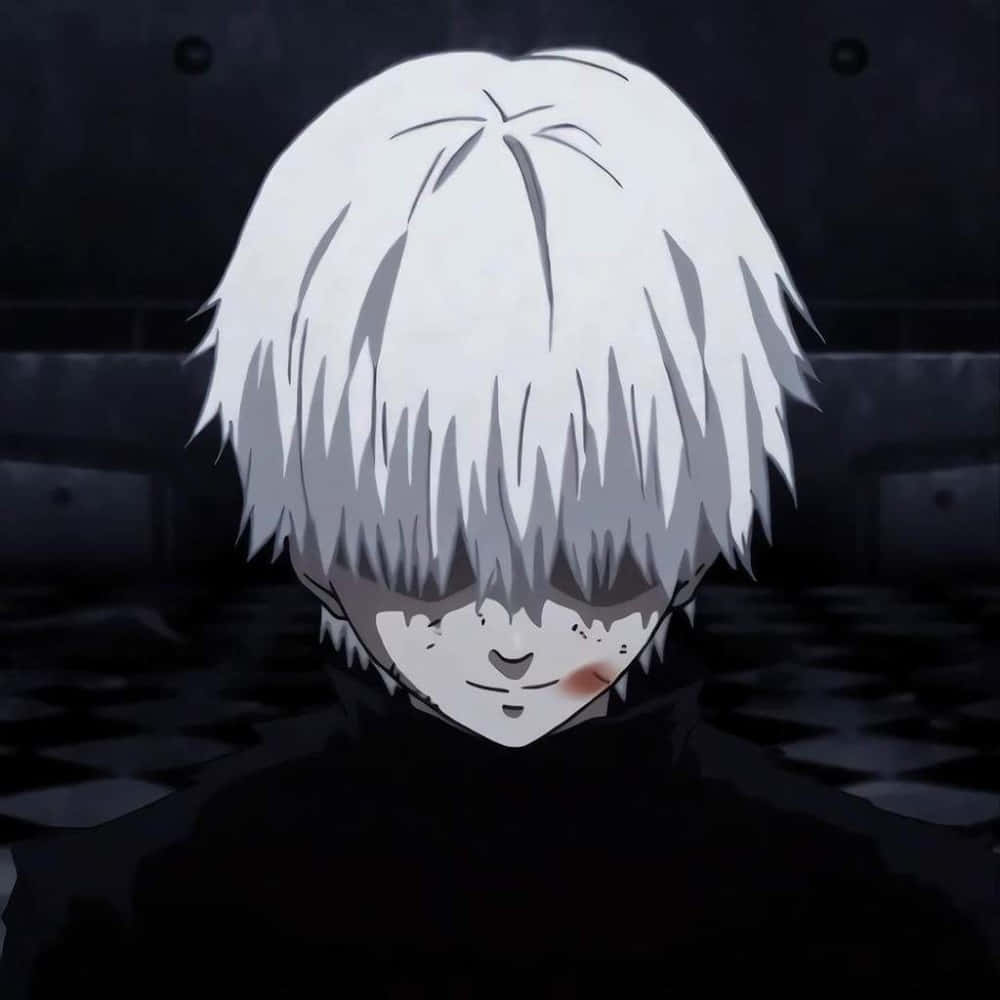 Perfil de Kaneki con la cabeza agachada Fondos de pantalla