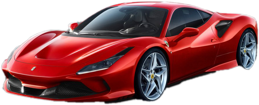 Perfil de un superdeportivo Ferrari rojo Fondos de pantalla
