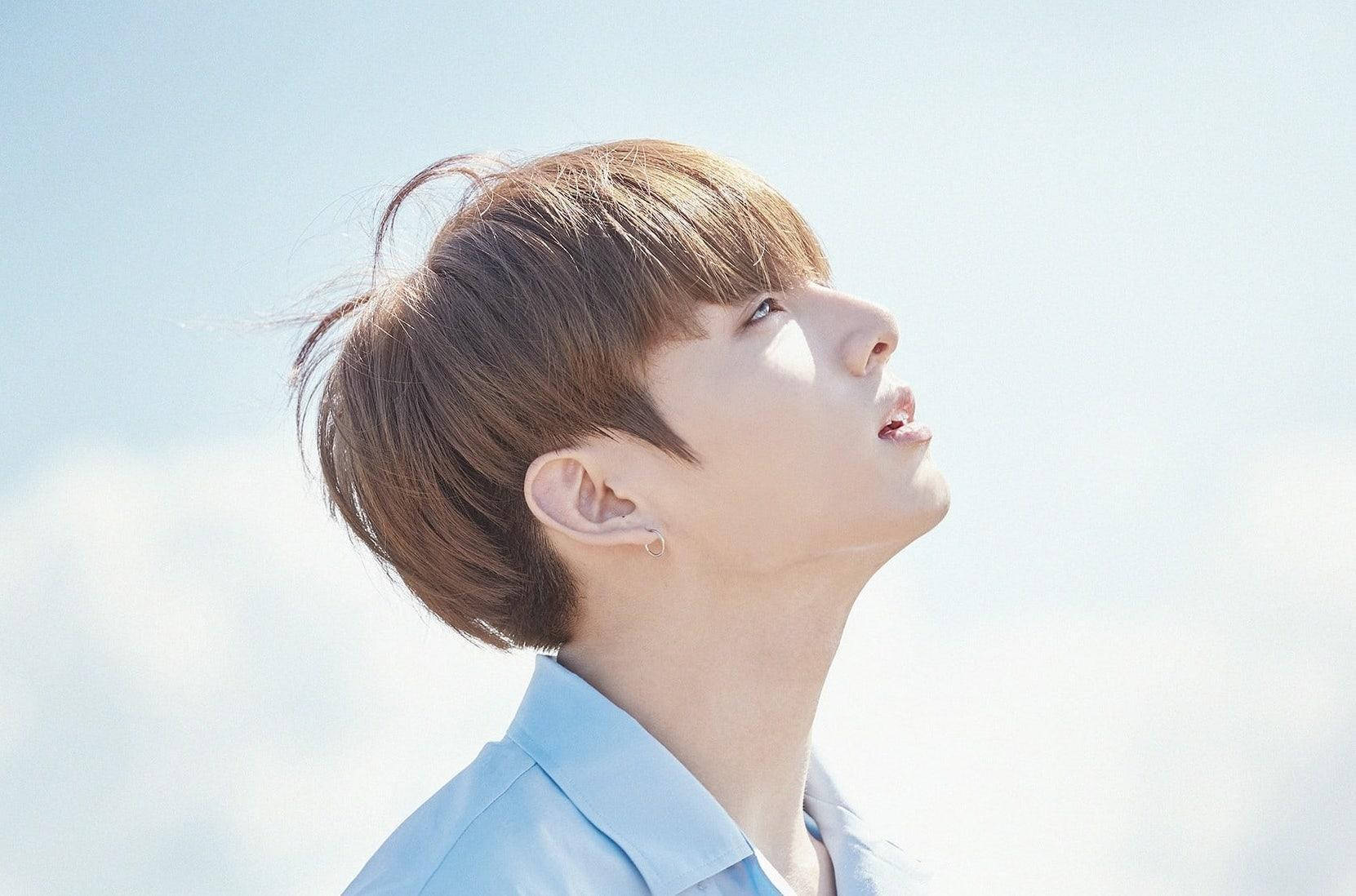 Perfil lateral adorable de Jungkook de BTS Fondos de pantalla