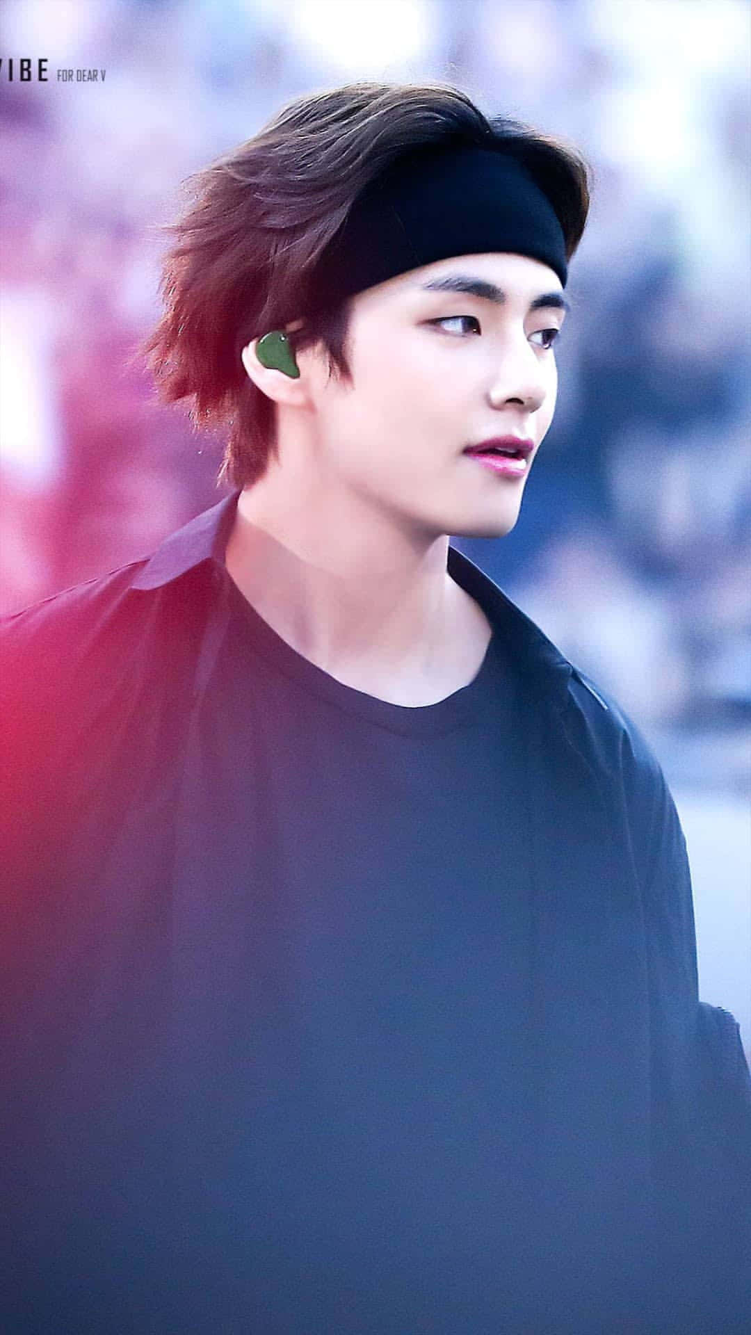 Perfil lateral del miembro V de BTS Fondos de pantalla
