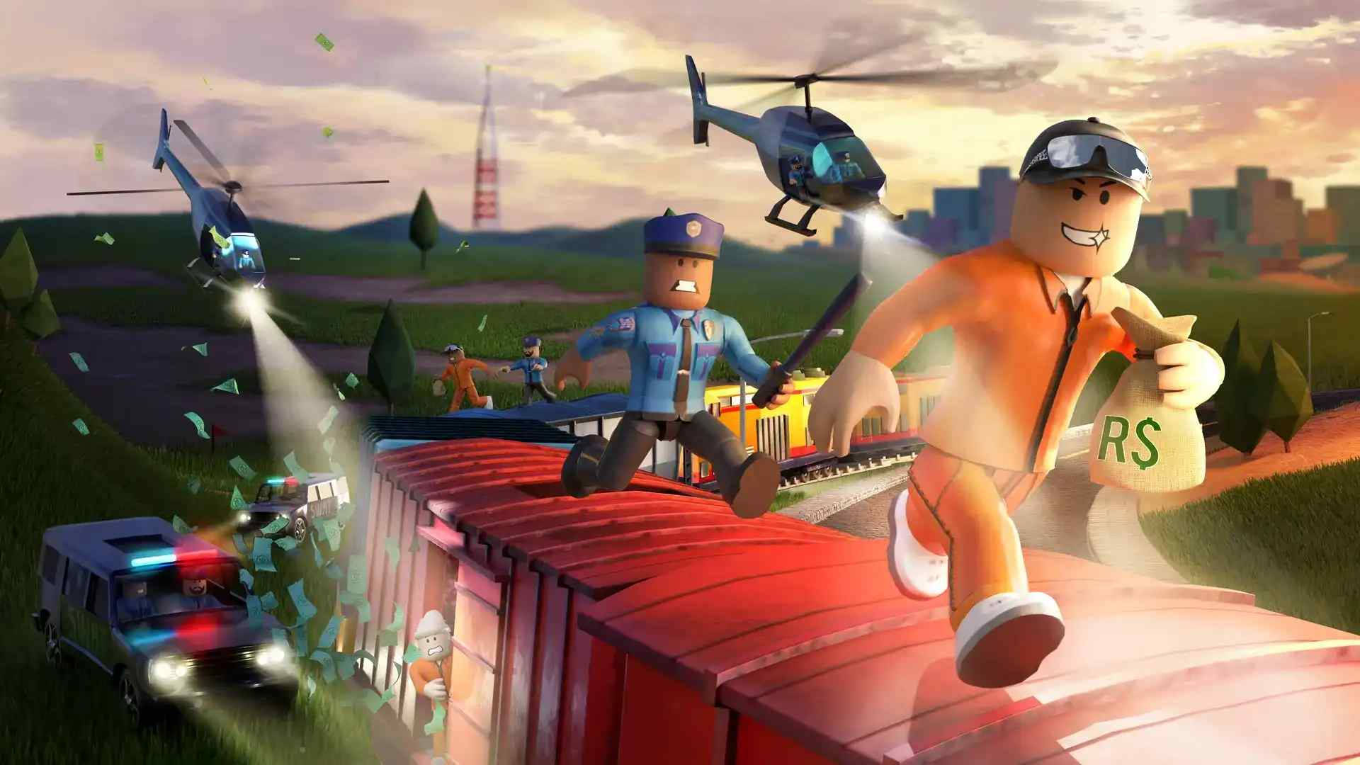 Persecución de Ladrón en Roblox Fondos de pantalla