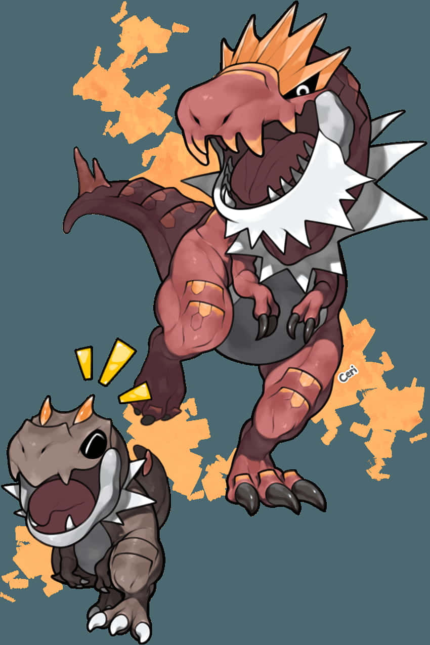Persecución de Tyrantrum y Tyrunt Fondos de pantalla