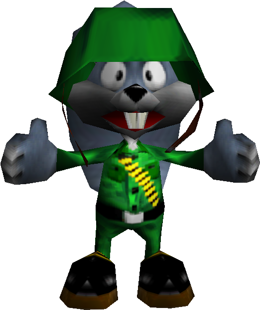 Personaje Animado con Sombrero y Chaqueta Verdes Fondos de pantalla