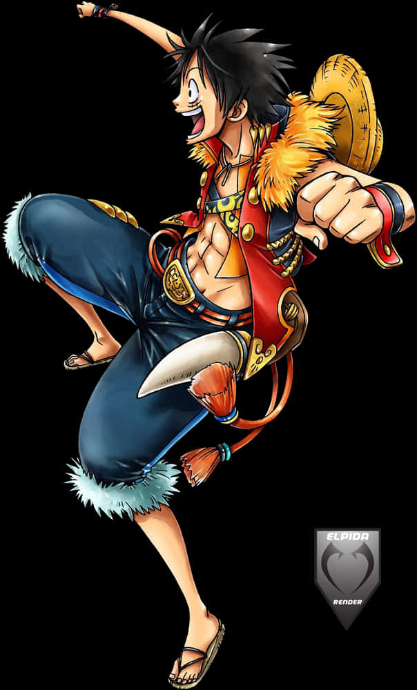 Personaje Animado Luffy de One Piece Fondos de pantalla