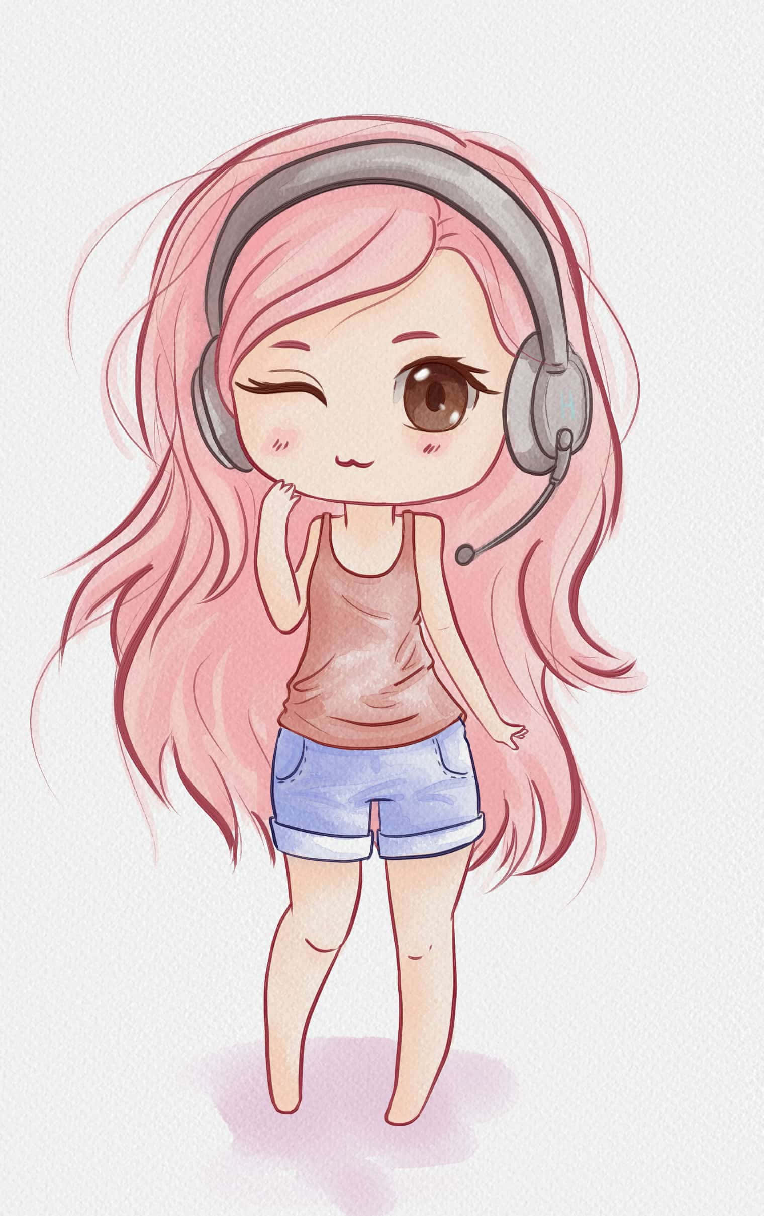Personaje chibi adorable Fondos de pantalla