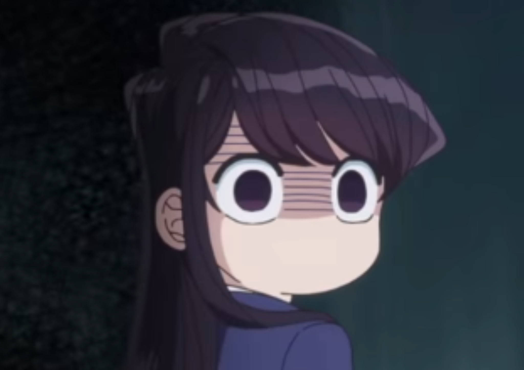 Personaje Chibi de Manga Japonés Komi San Fondos de pantalla