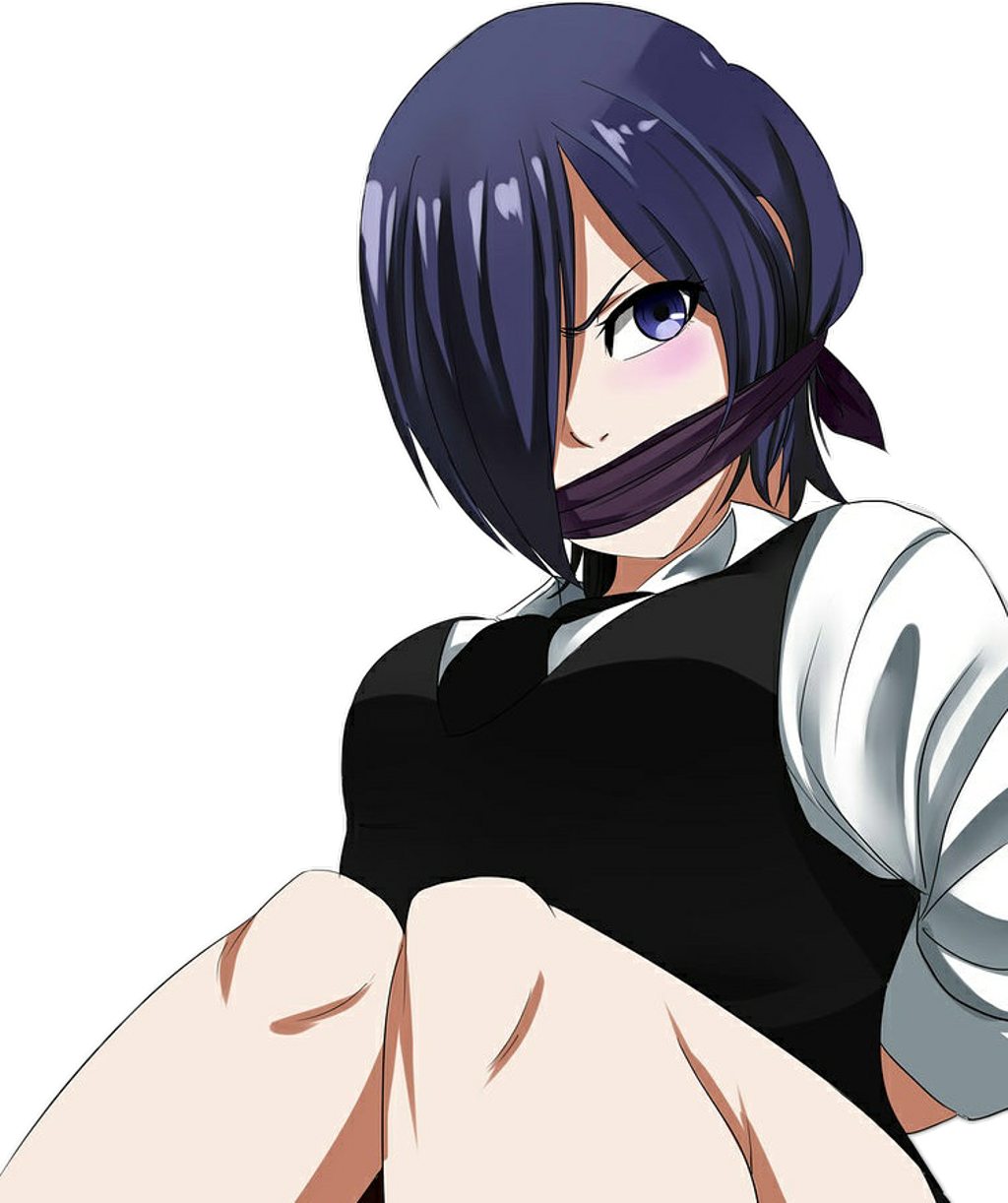 Personaje de anime con cabello morado y máscara Fondos de pantalla