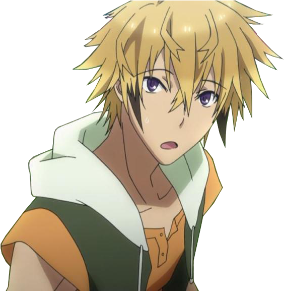 Personaje de anime con cabello rubio y chaqueta verde Fondos de pantalla