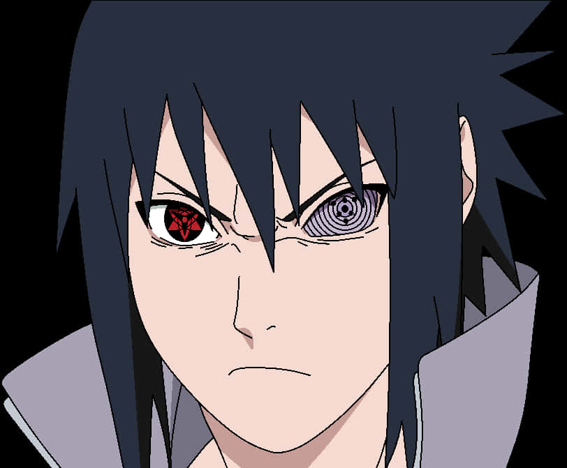 Personaje de anime con ojos Rinnegan y Sharingan Fondos de pantalla
