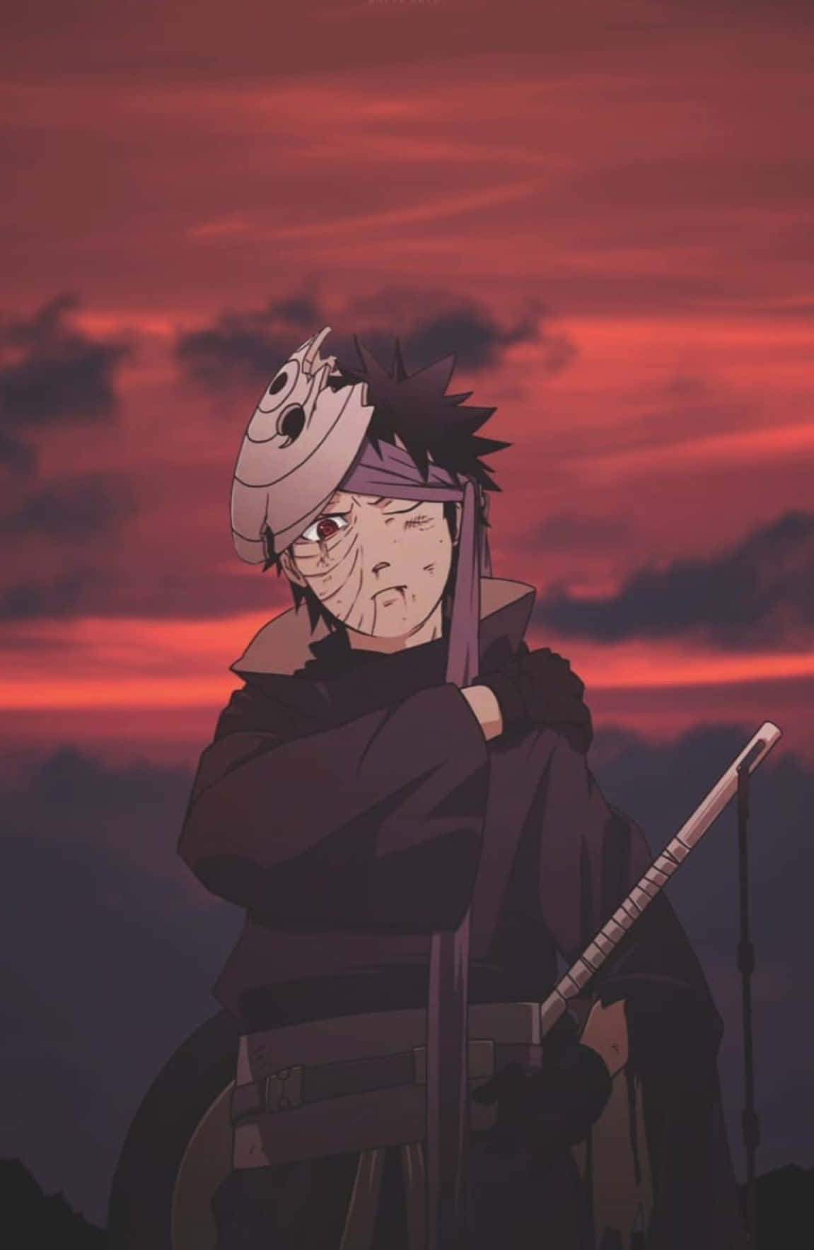 Personaje de anime Naruto Tobi para iPhone Fondos de pantalla