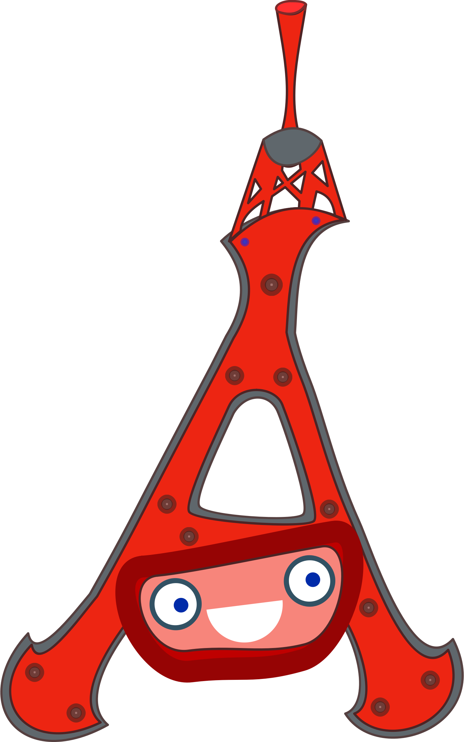 Personaje de caricatura de la Torre de Tokio Fondos de pantalla