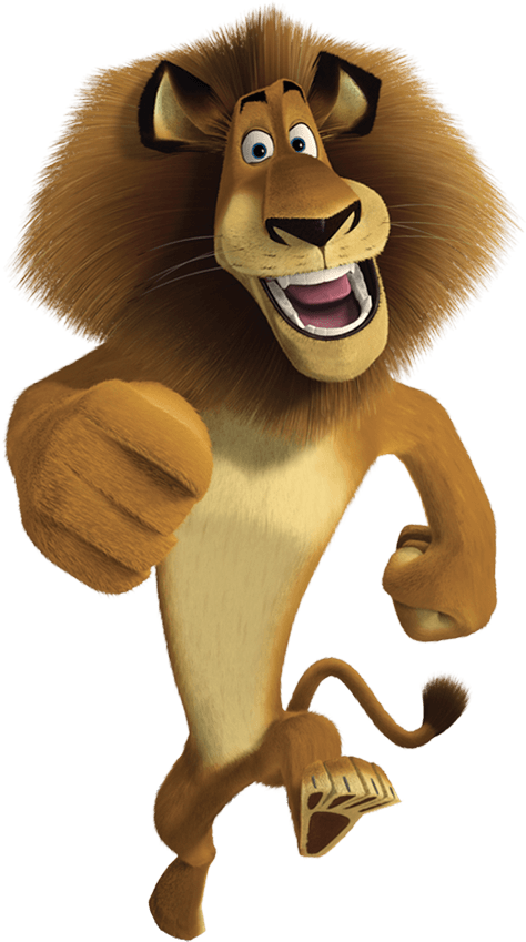 Personaje de león de Madagascar Fondos de pantalla