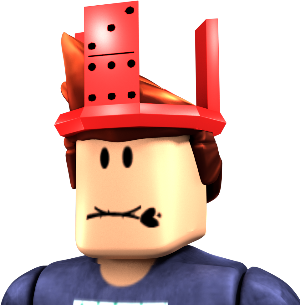 Personaje de Roblox con Sombrero Rojo Fondos de pantalla