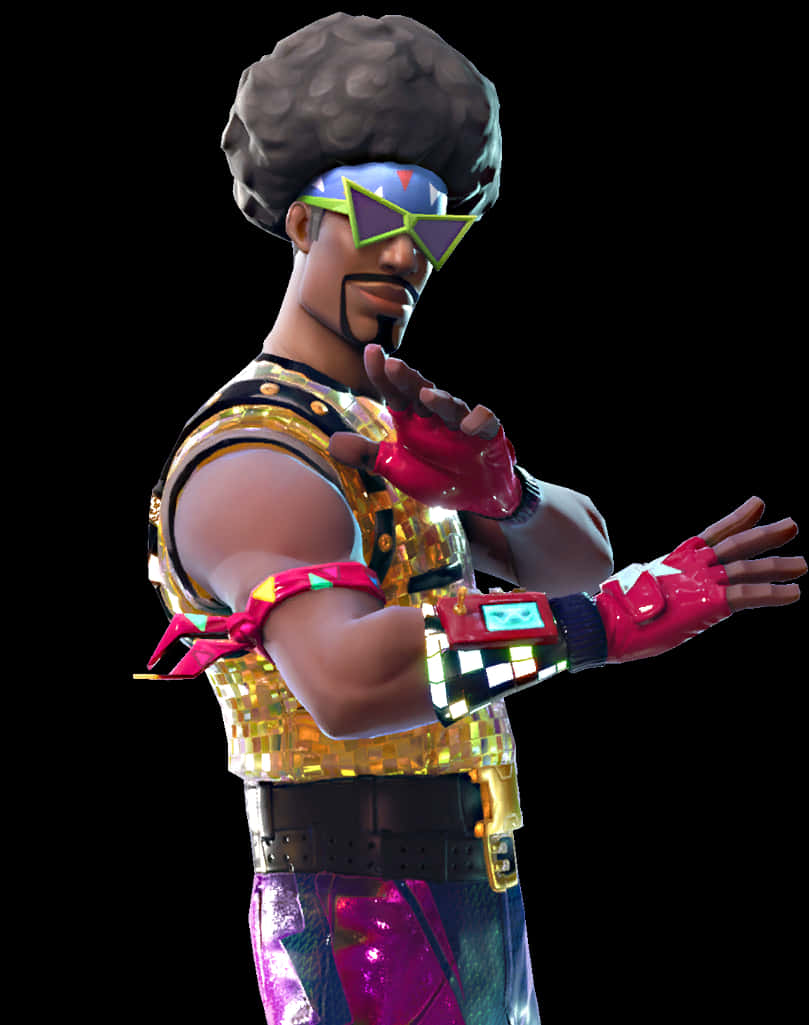 Personaje Funky Disco de Fortnite Fondos de pantalla