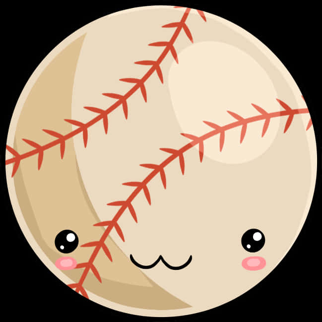 Personaje Kawaii de Béisbol Fondos de pantalla