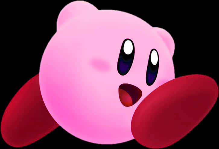 Personaje Kirby rosa Fondos de pantalla