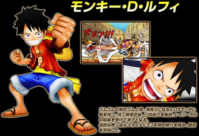 Personaje promocional de Luffy del anime Fondos de pantalla