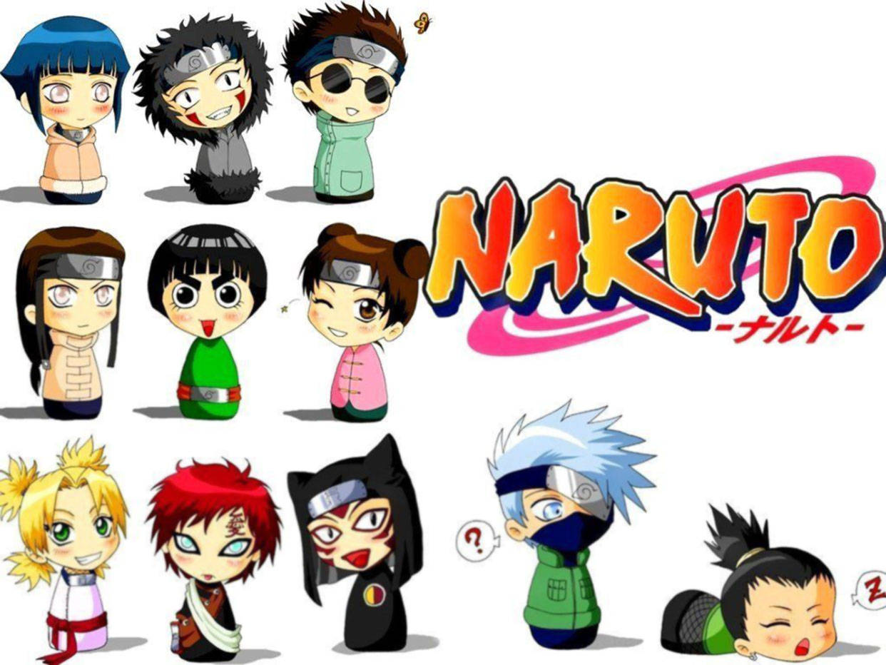Personajes Chibi de Naruto Adorables Fondos de pantalla