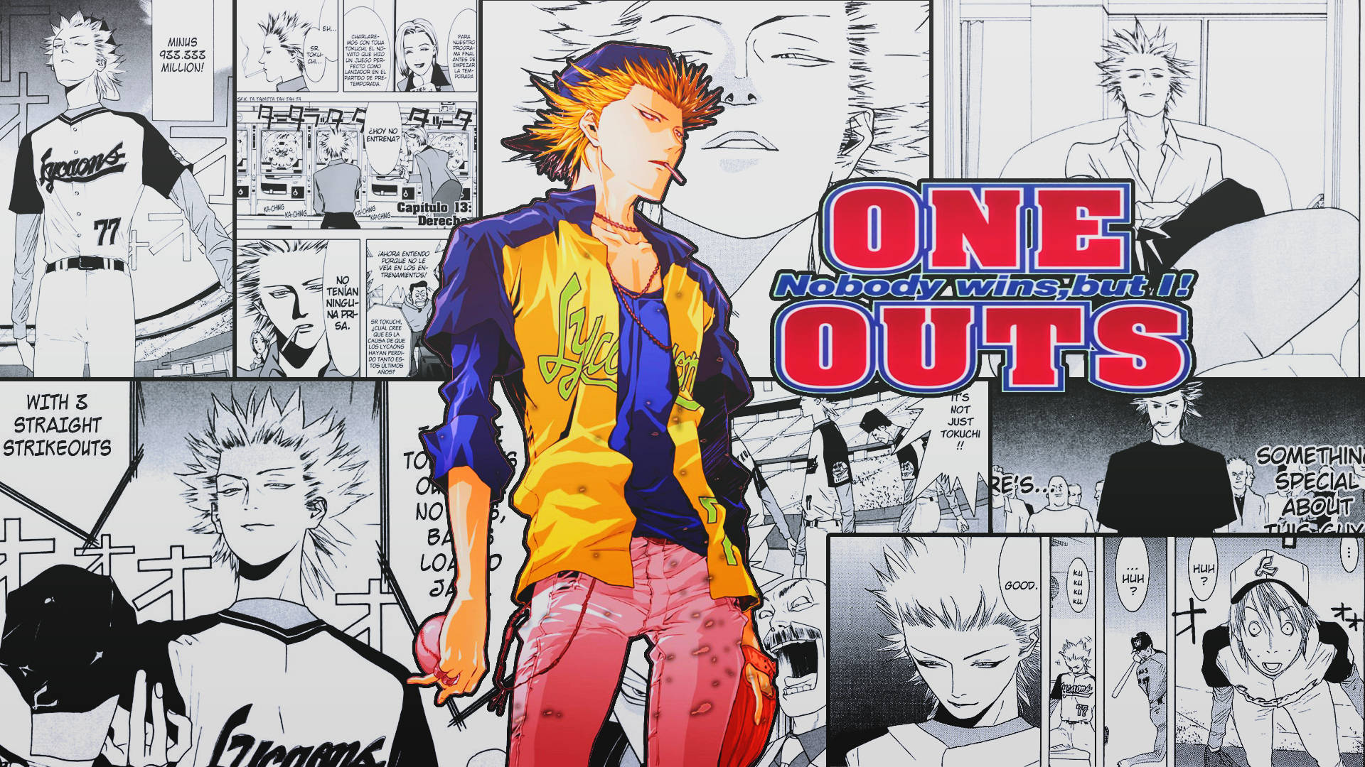 Personajes de Anime One Outs Fondos de pantalla