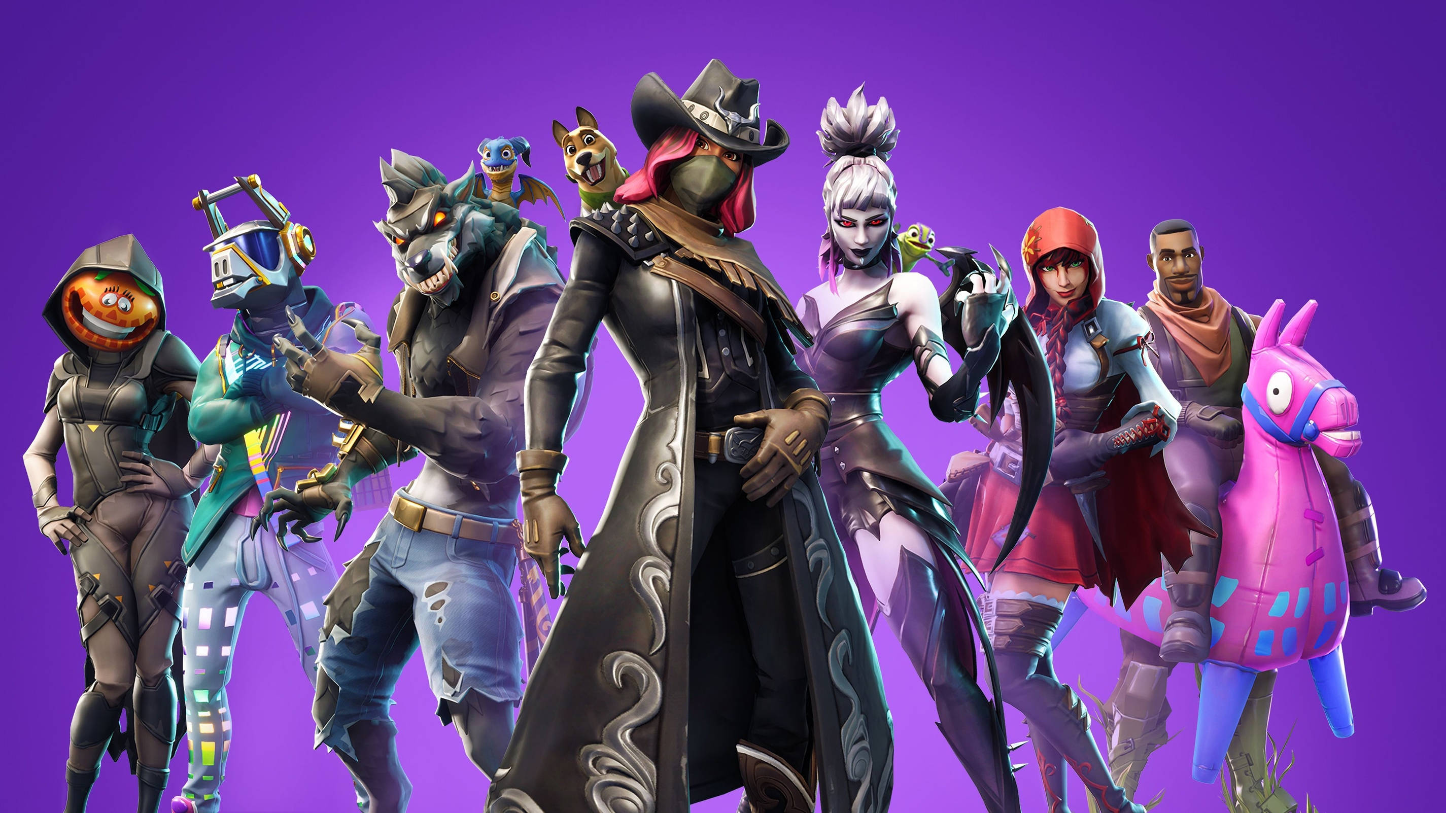 Personajes de Fortnite Capítulo 2: Temporada 6 del videojuego Fondos de pantalla