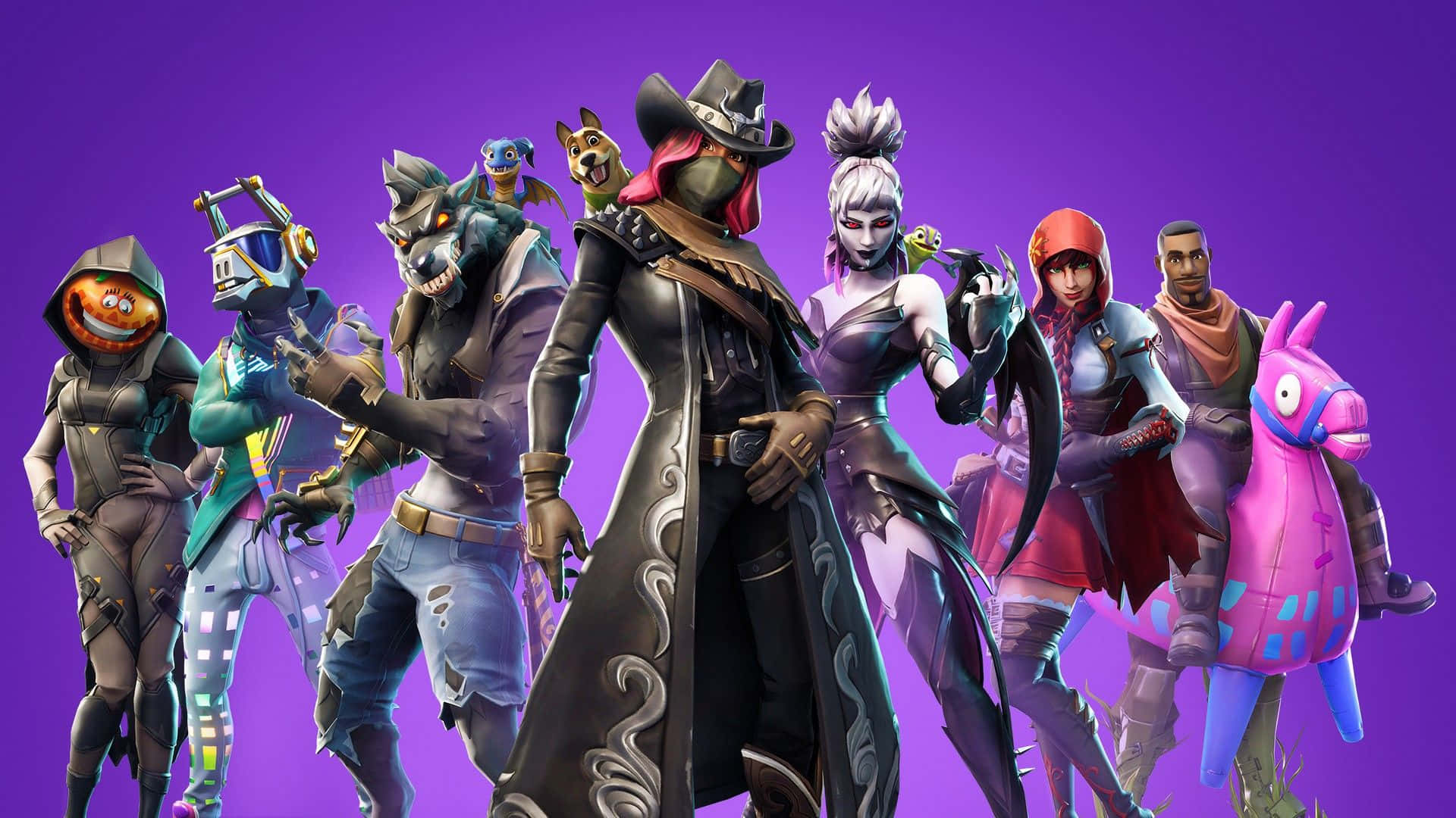 Personajes de Fortnite en la Temporada 6 Fondos de pantalla