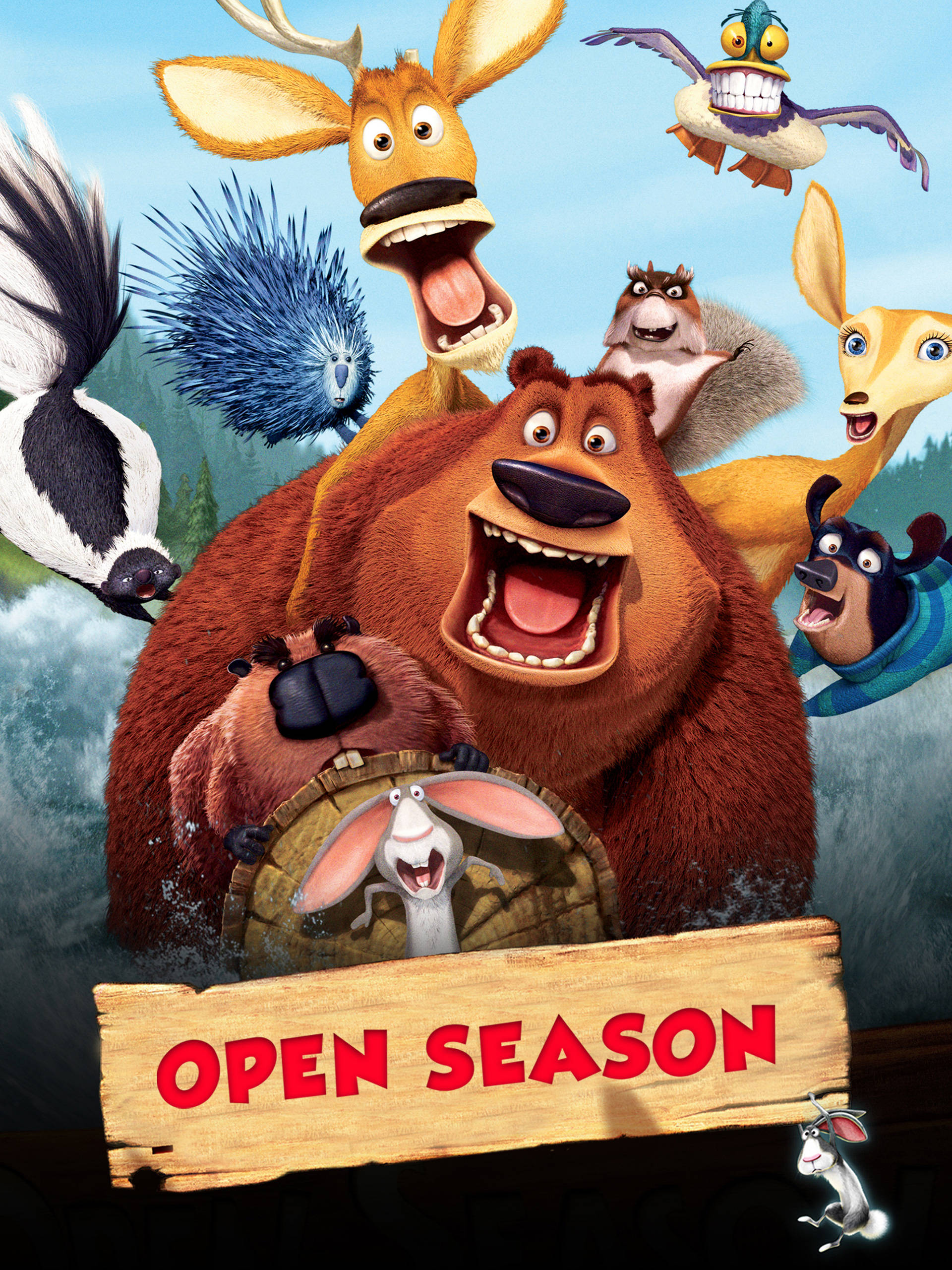 Personajes de la película animada Open Season Fondos de pantalla