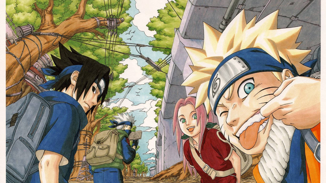 Personajes de Naruto Equipo 7 Fondos de pantalla