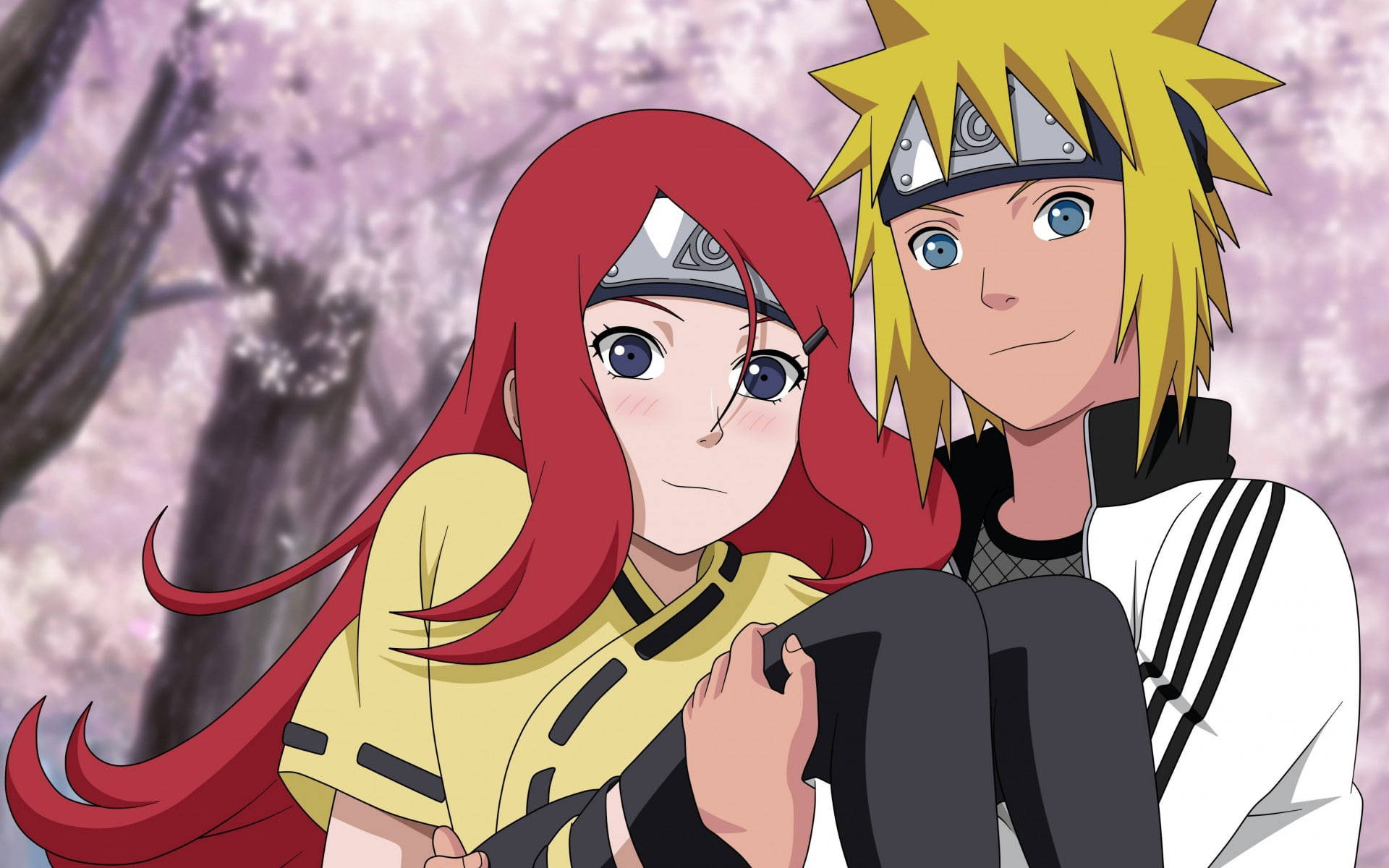 Personajes de Naruto Kushina y Minato Fondos de pantalla