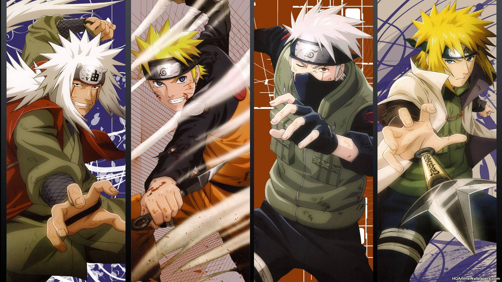 Personajes de Naruto Ninjas Poderosos Fondos de pantalla