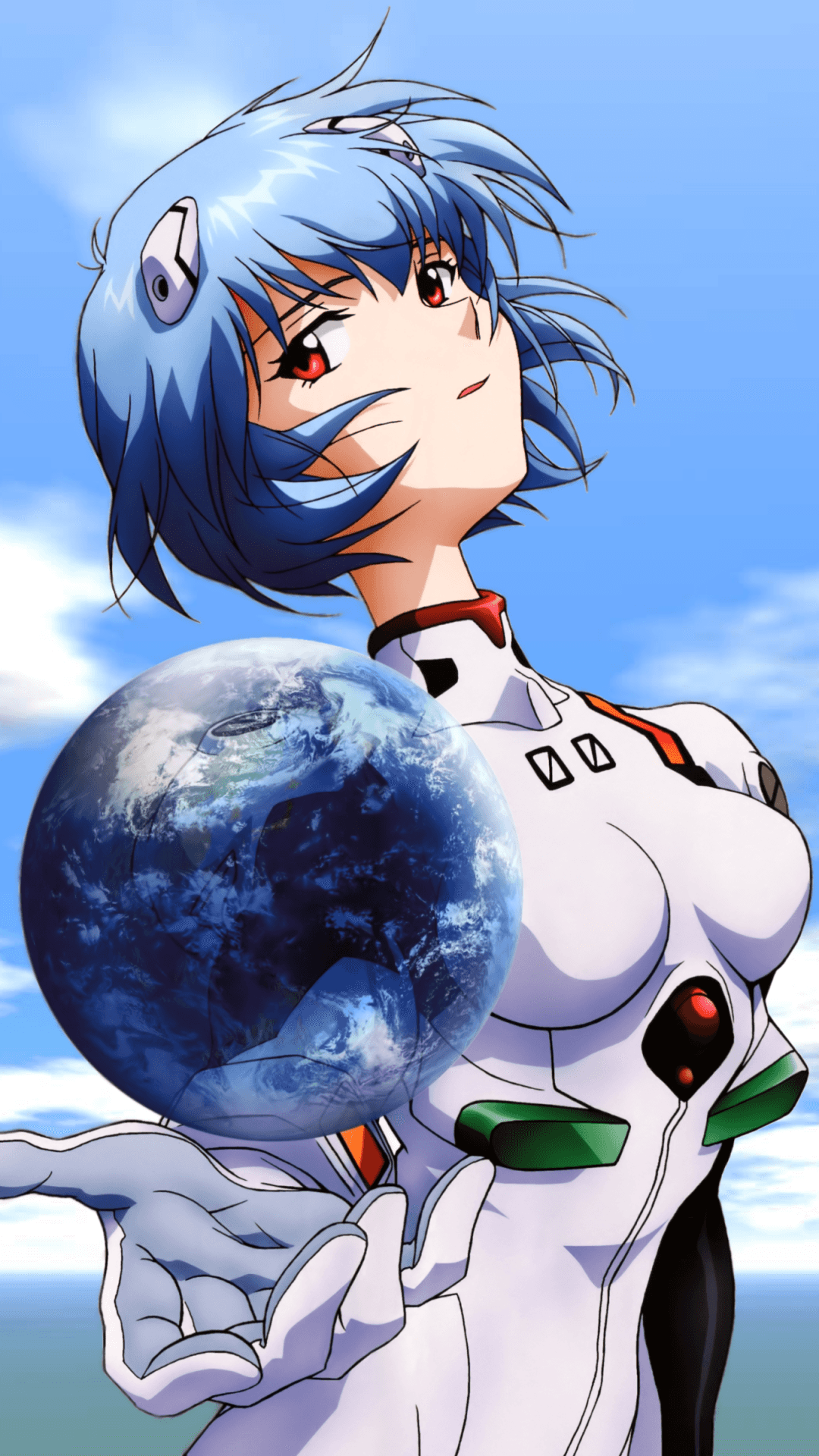 Personajes de Neon Genesis Evangelion en Posición de Batalla Fondos de pantalla