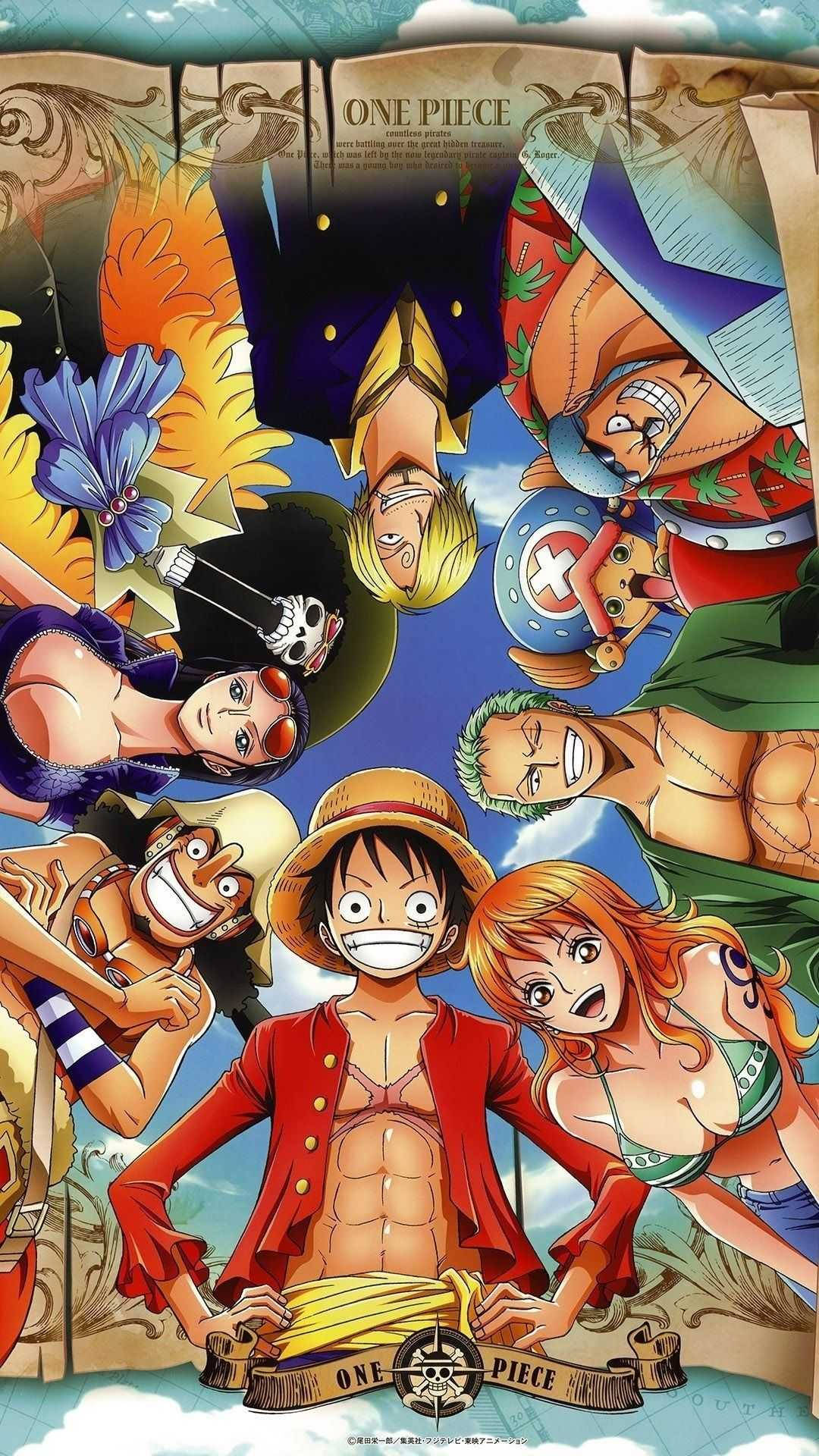 Personajes de One Piece para iPhone Fondos de pantalla