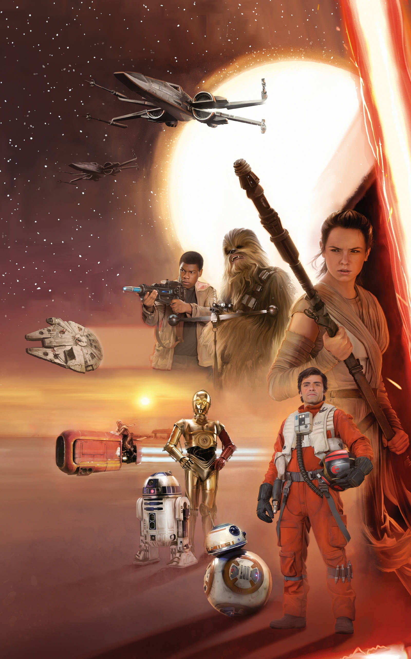Personajes de Star Wars Tablet Fondos de pantalla