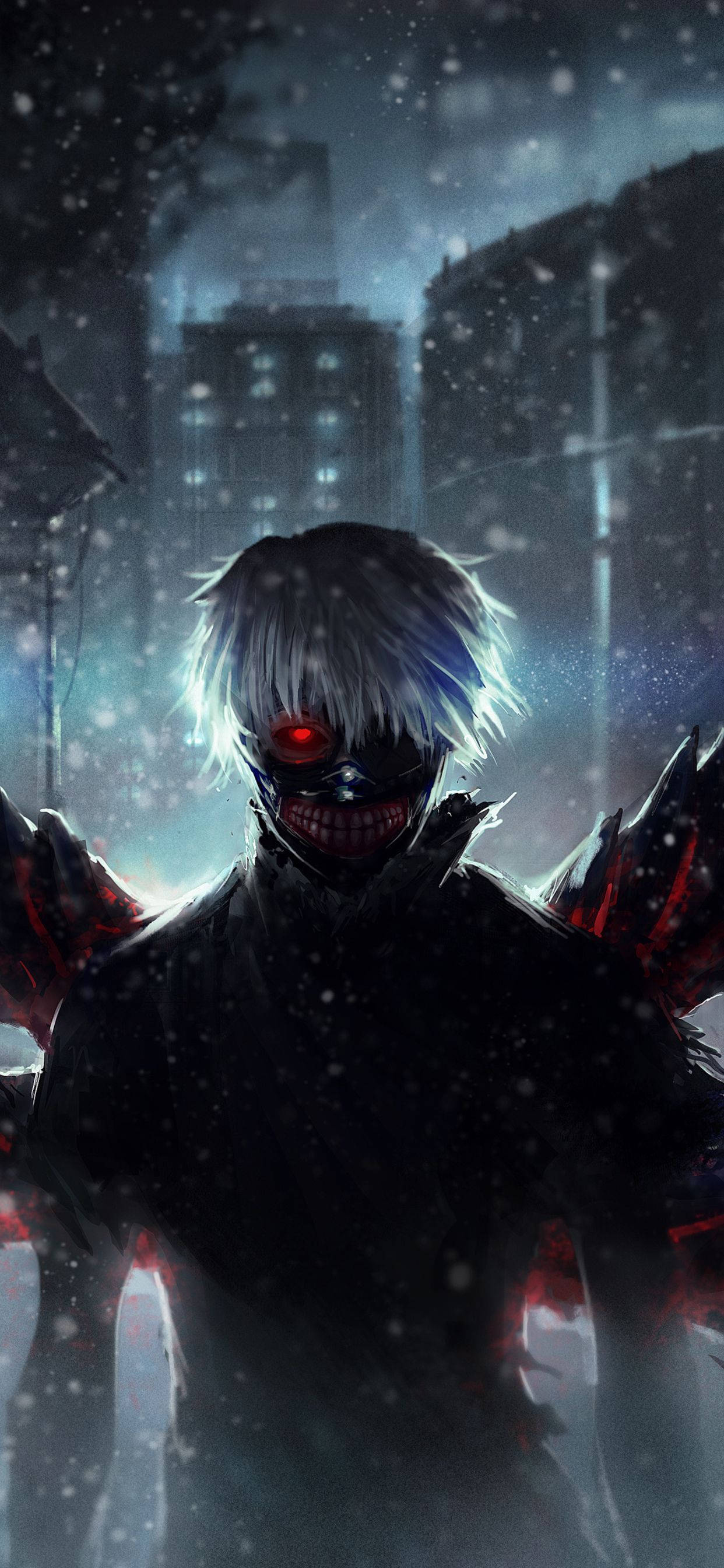 Personajes de Tokyo Ghoul Alas Rojas de Ken Fondos de pantalla