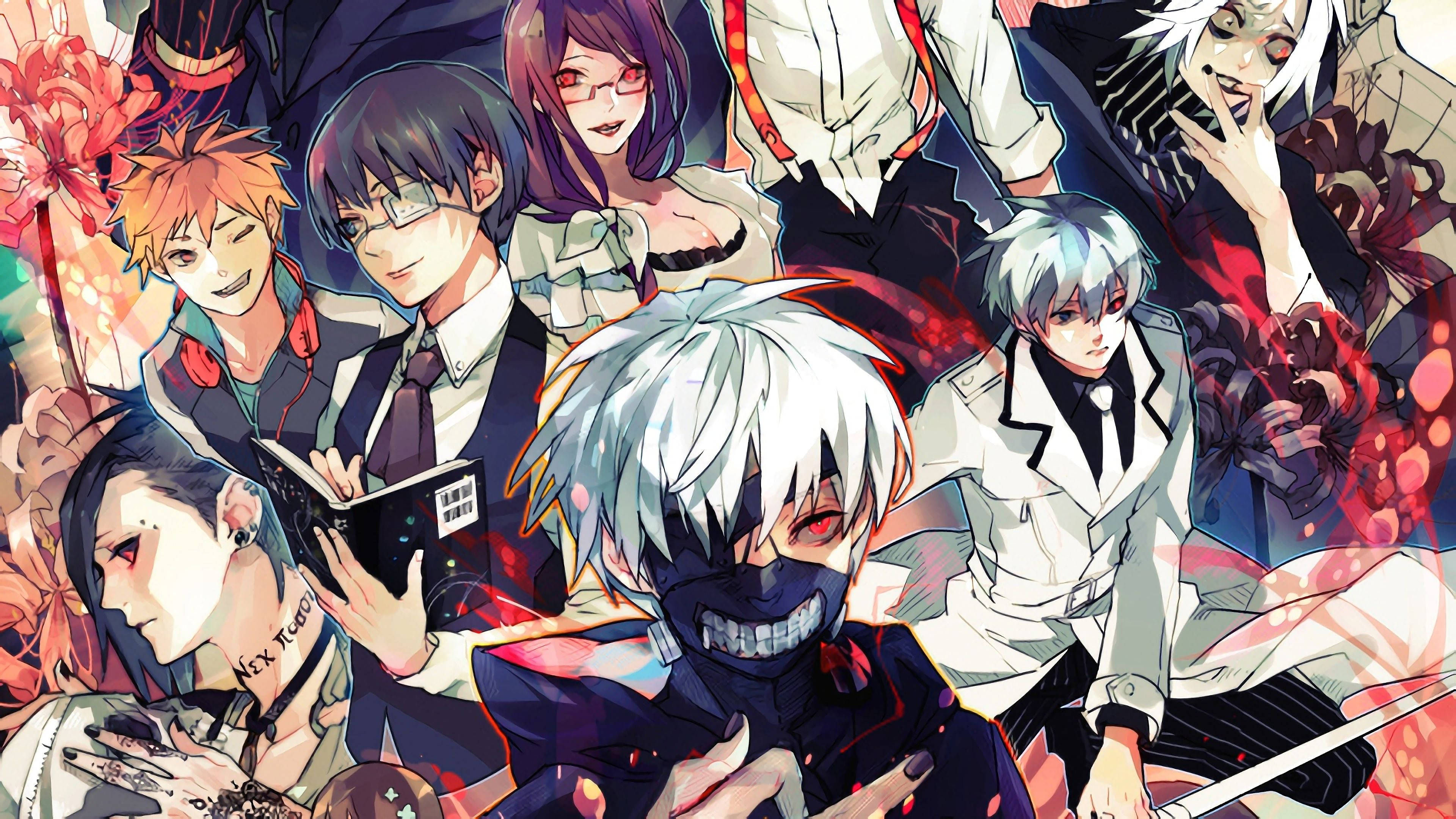 Personajes de Tokyo Ghoul Fan Art Anime Fondos de pantalla