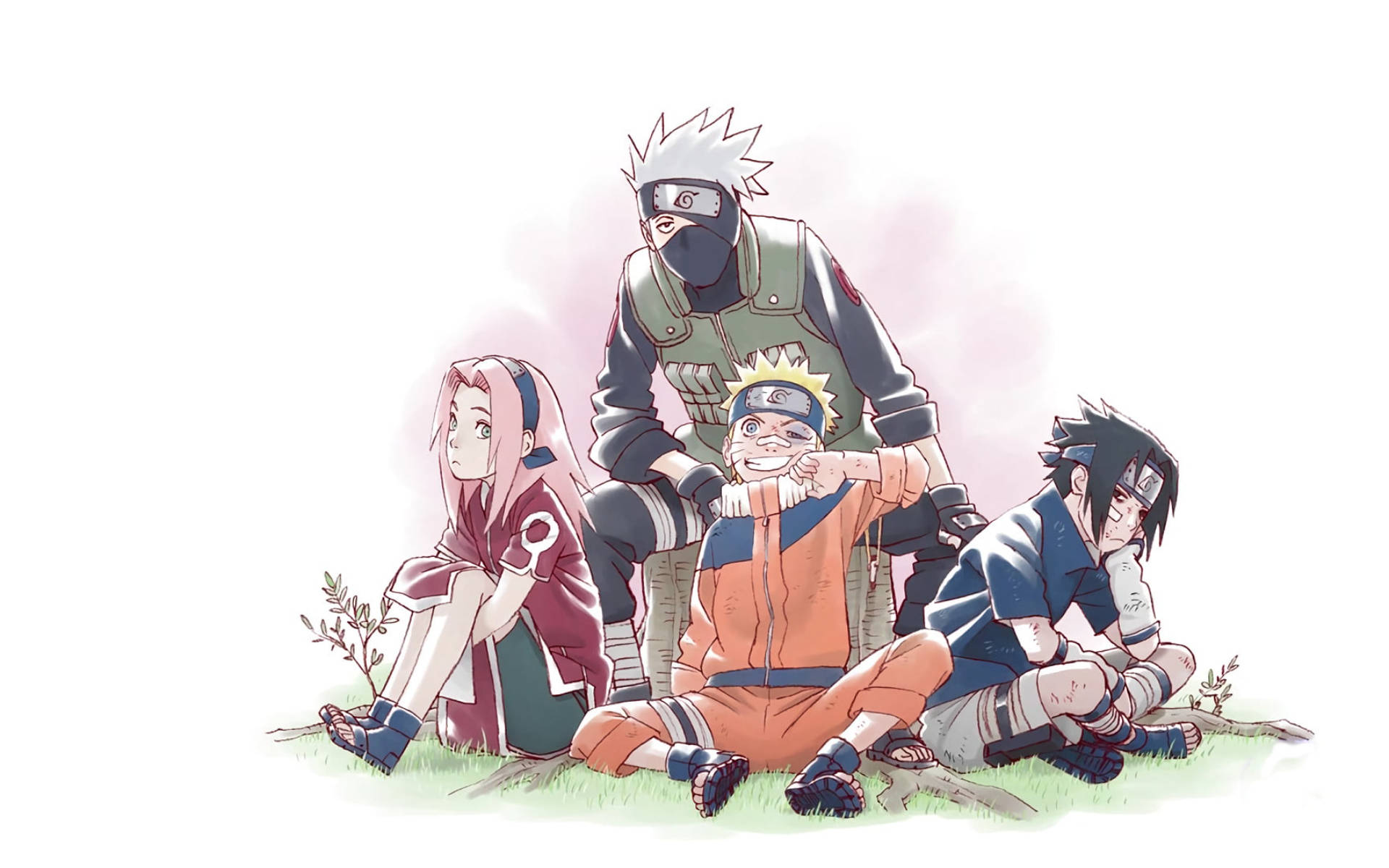 Personajes del Equipo 7 de Naruto Fondos de pantalla