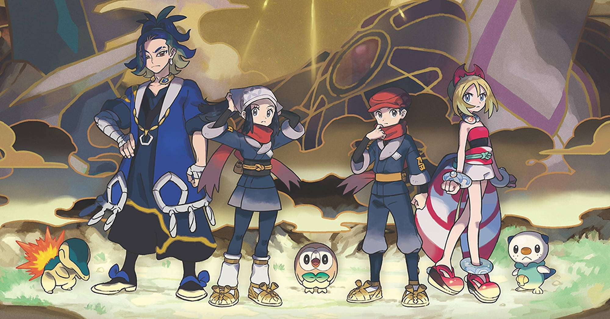 Personajes ficticios de Pokémon Leyendas Arceus Fondos de pantalla