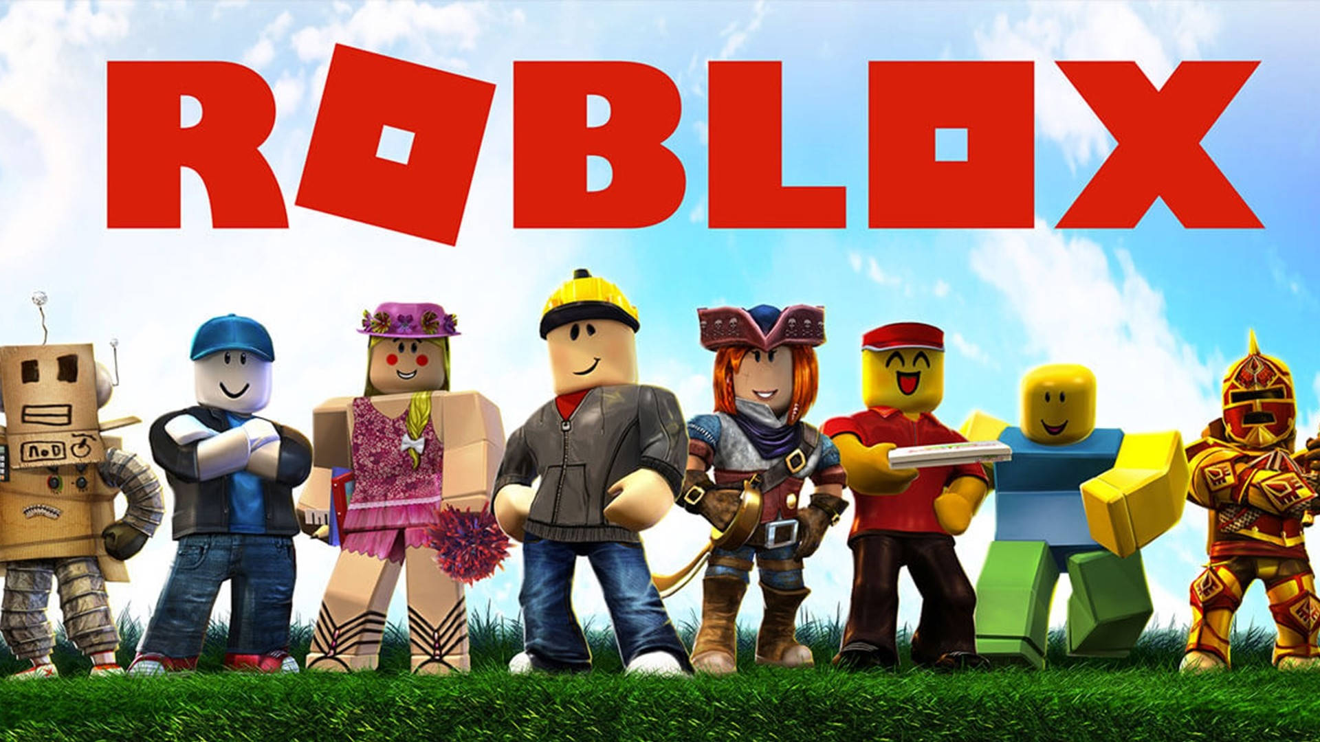 Personajes Geniales de Roblox al Aire Libre Fondos de pantalla