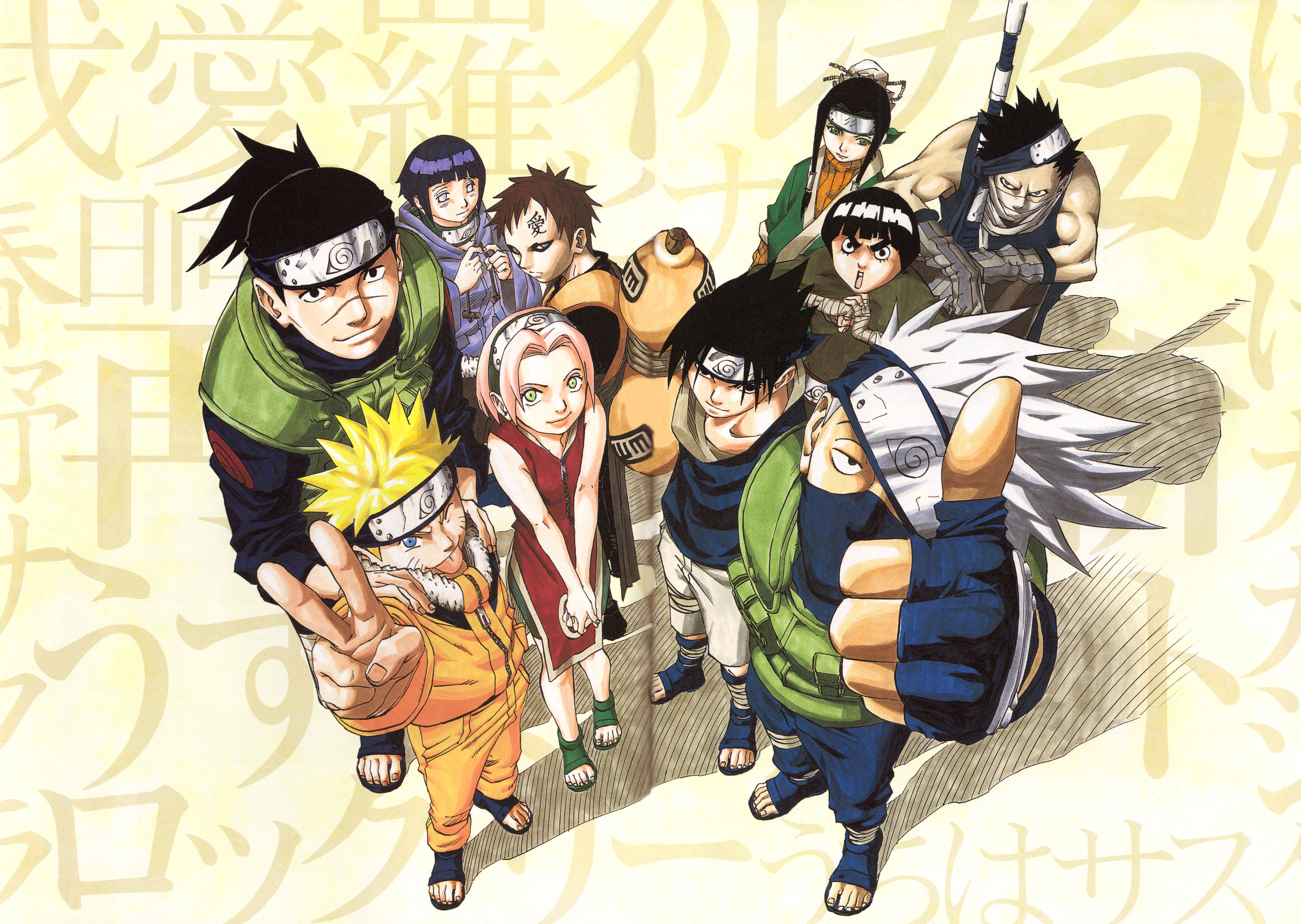 Personajes Ninja de Naruto en 4K Fondos de pantalla