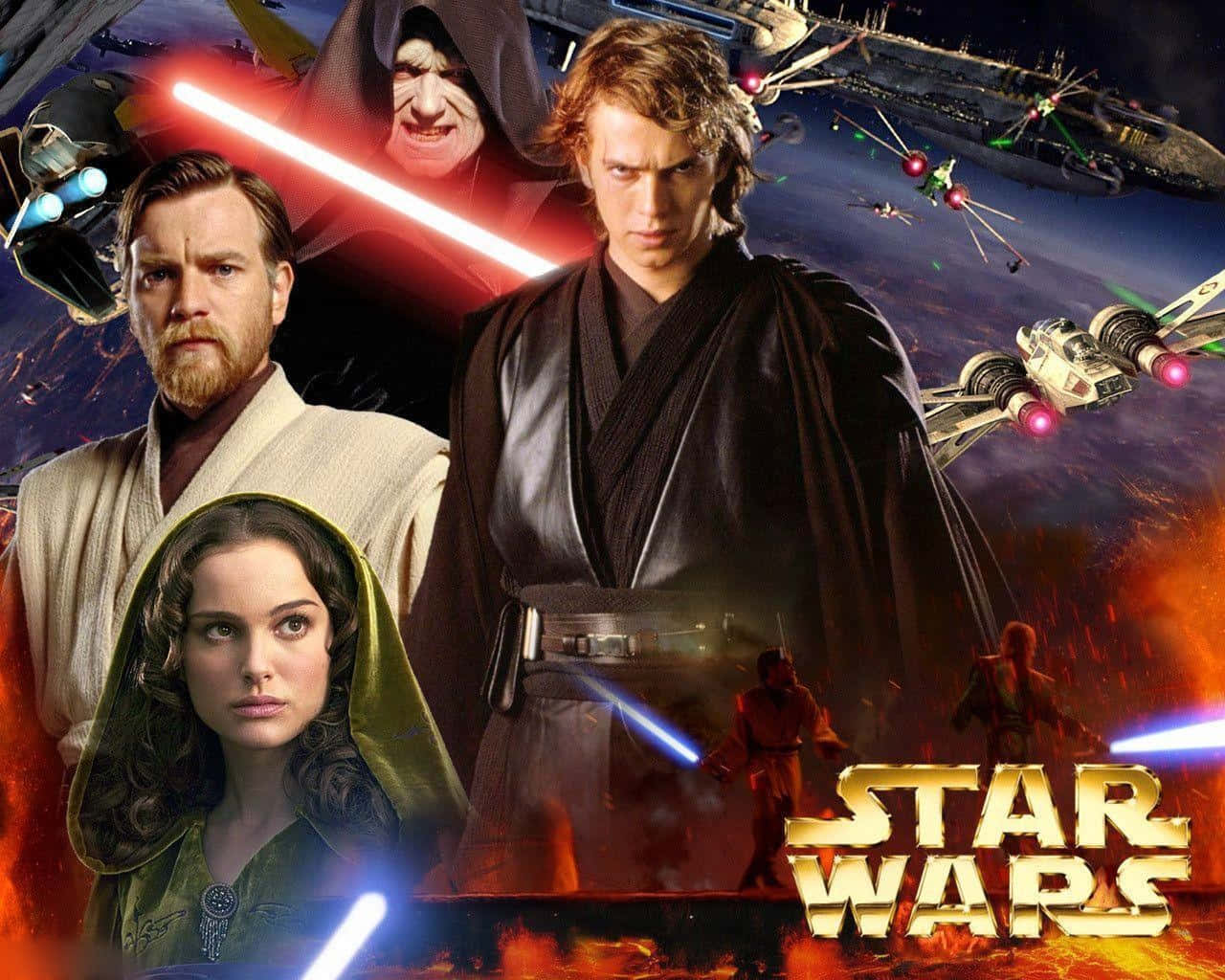 Personajes Precuela de Star Wars en el Espacio Exterior Fondos de pantalla
