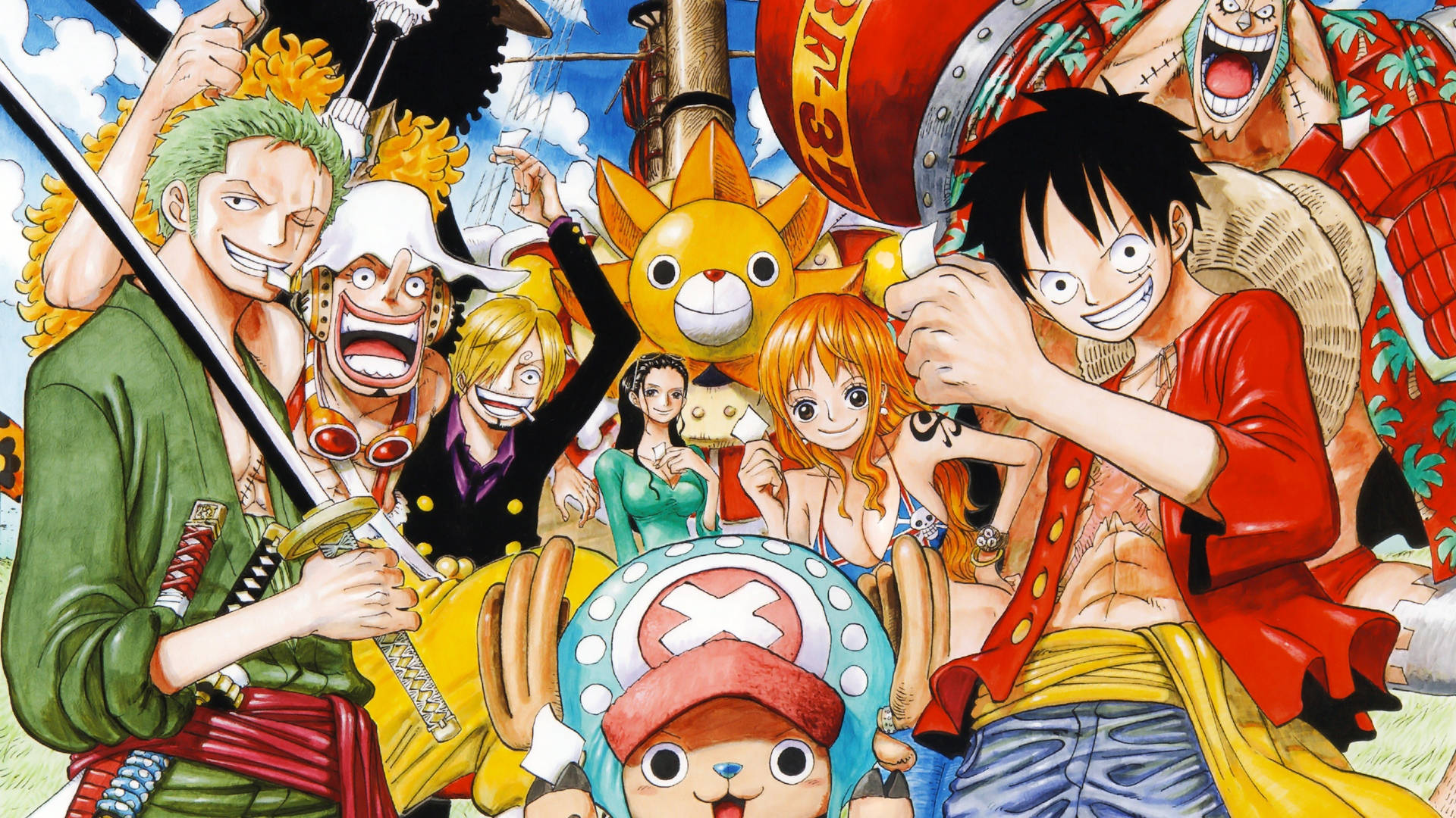 Personajes principales de One Piece para foto de perfil Fondos de pantalla