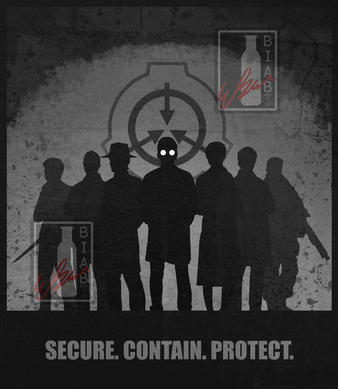 Personajes SCP en Forma de Sombra Fondos de pantalla