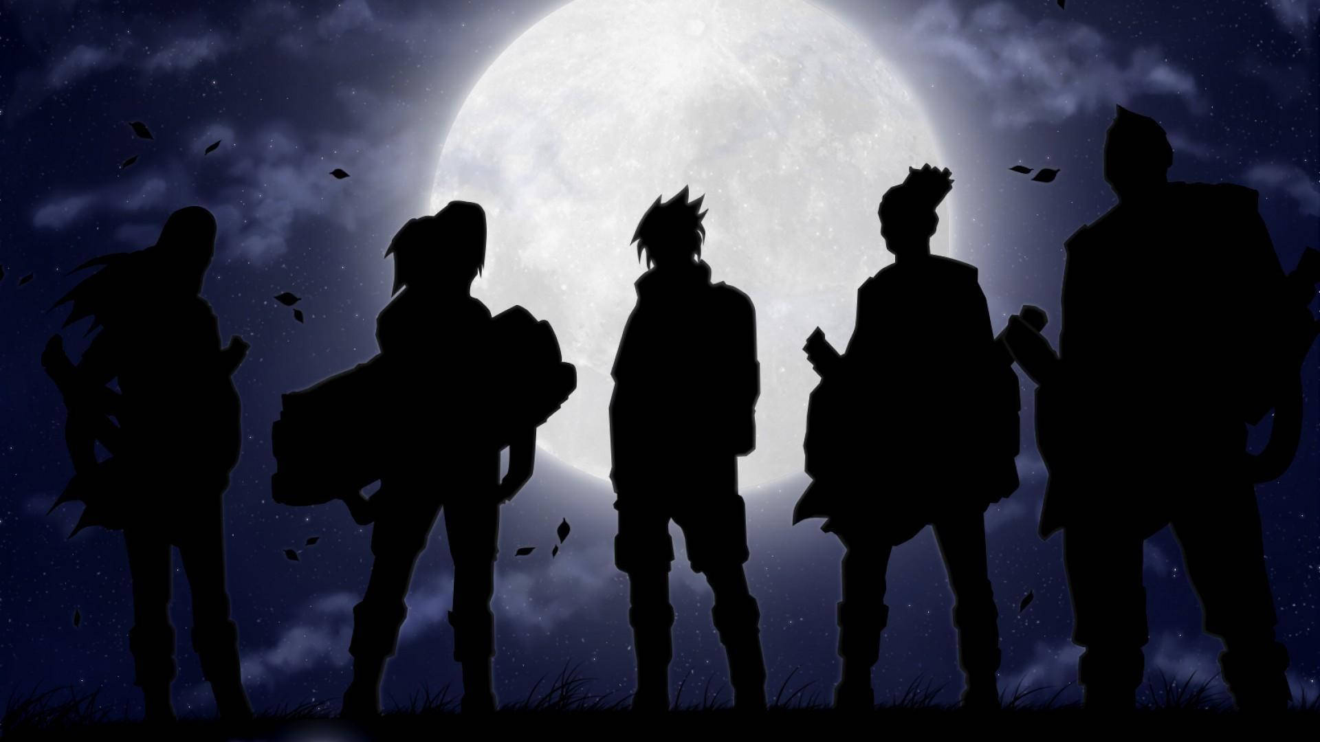 Personajes sombríos de Naruto para PC Fondos de pantalla