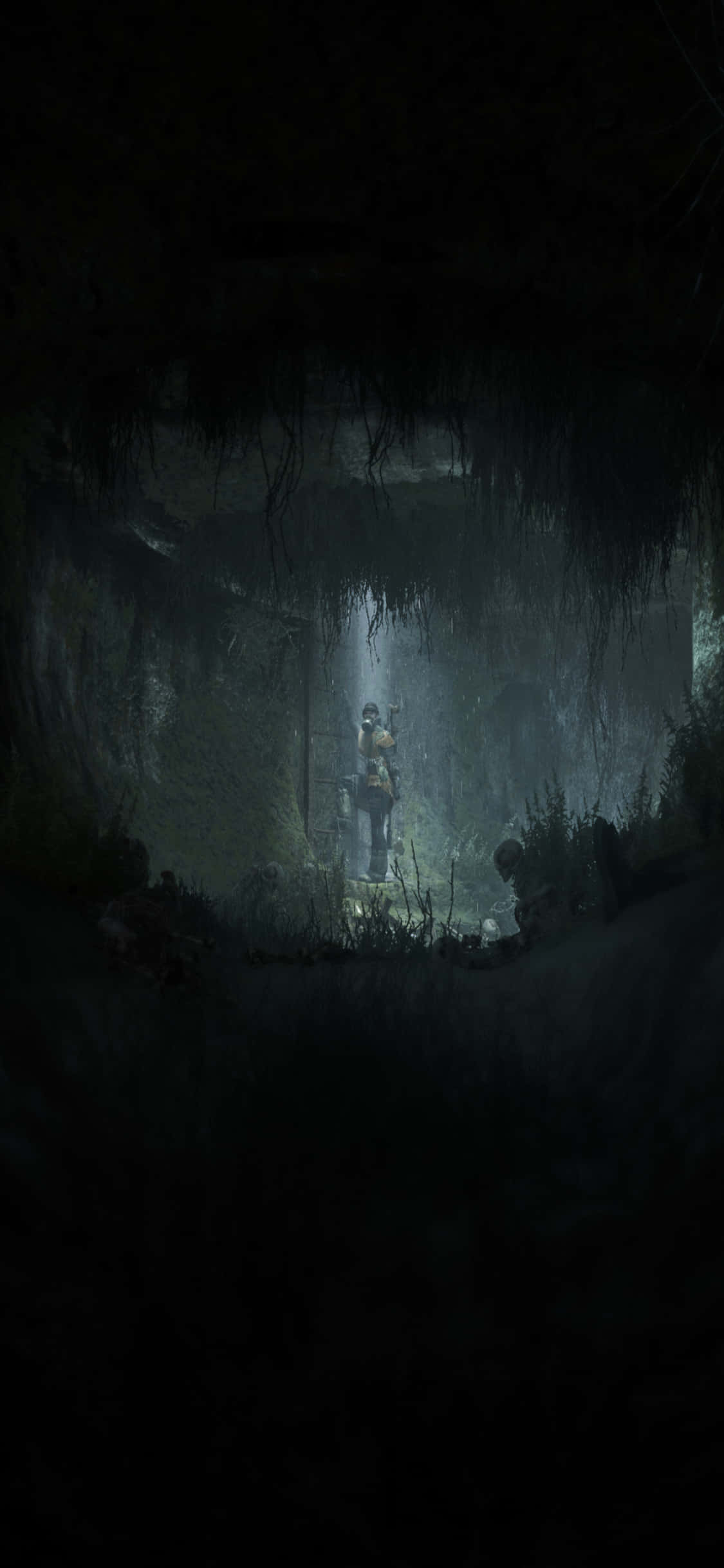 Perspectiva Del Cazador iPhone X Metro Last Light Fondo Fondos de pantalla