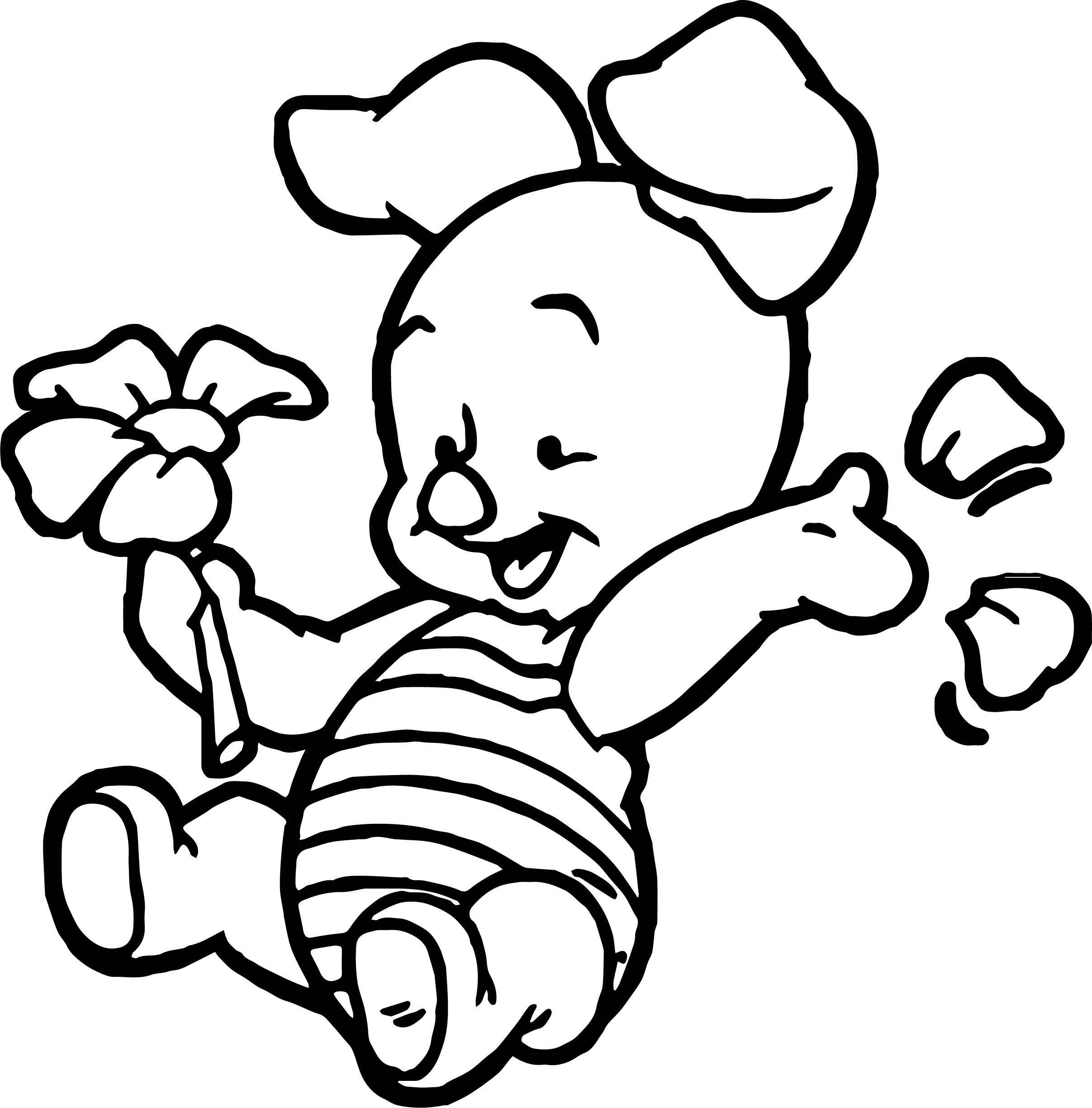 Pétalos de Flor de Piglet Fondos de pantalla