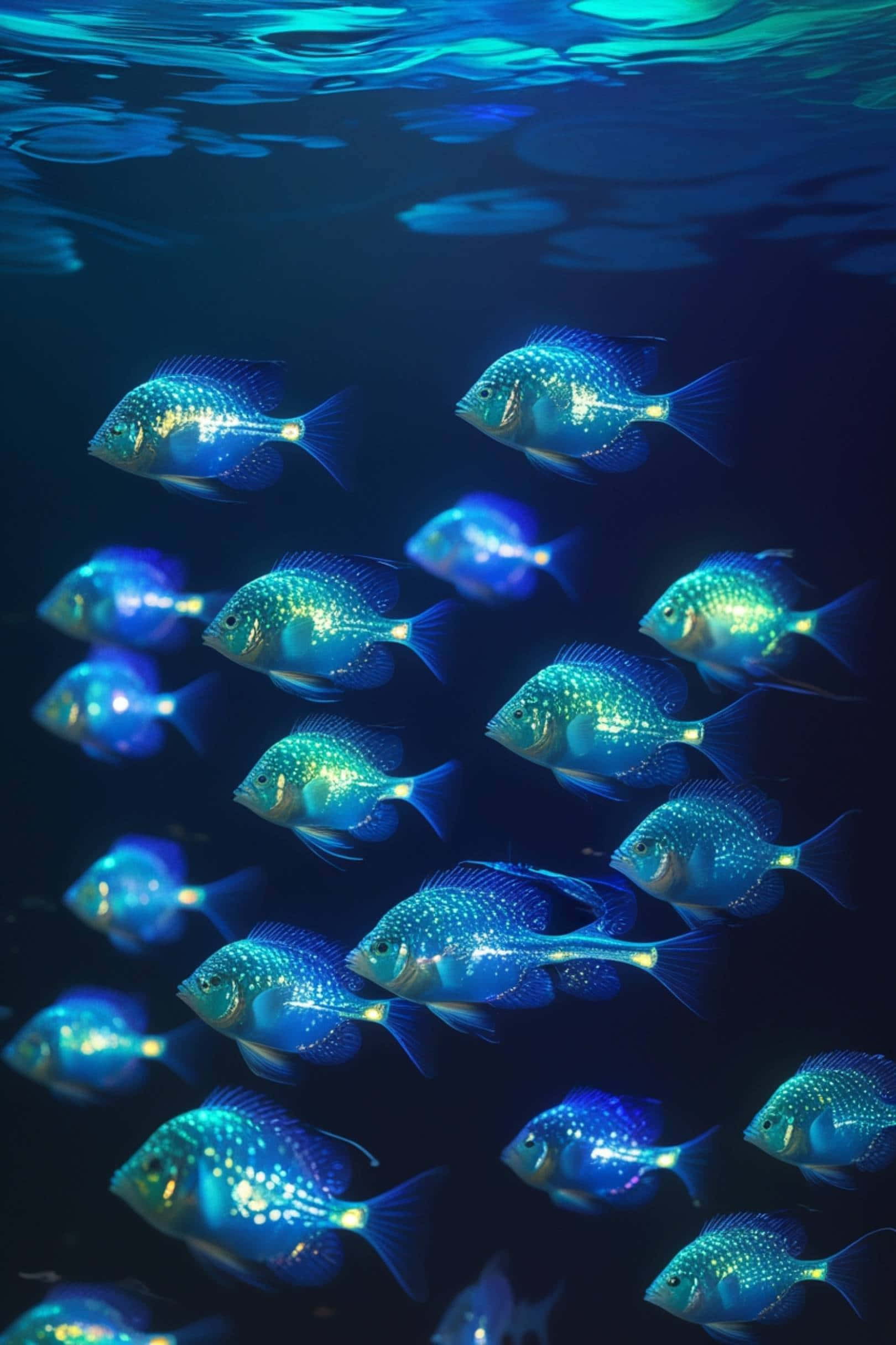 Pez Bioluminiscente Fondos de pantalla