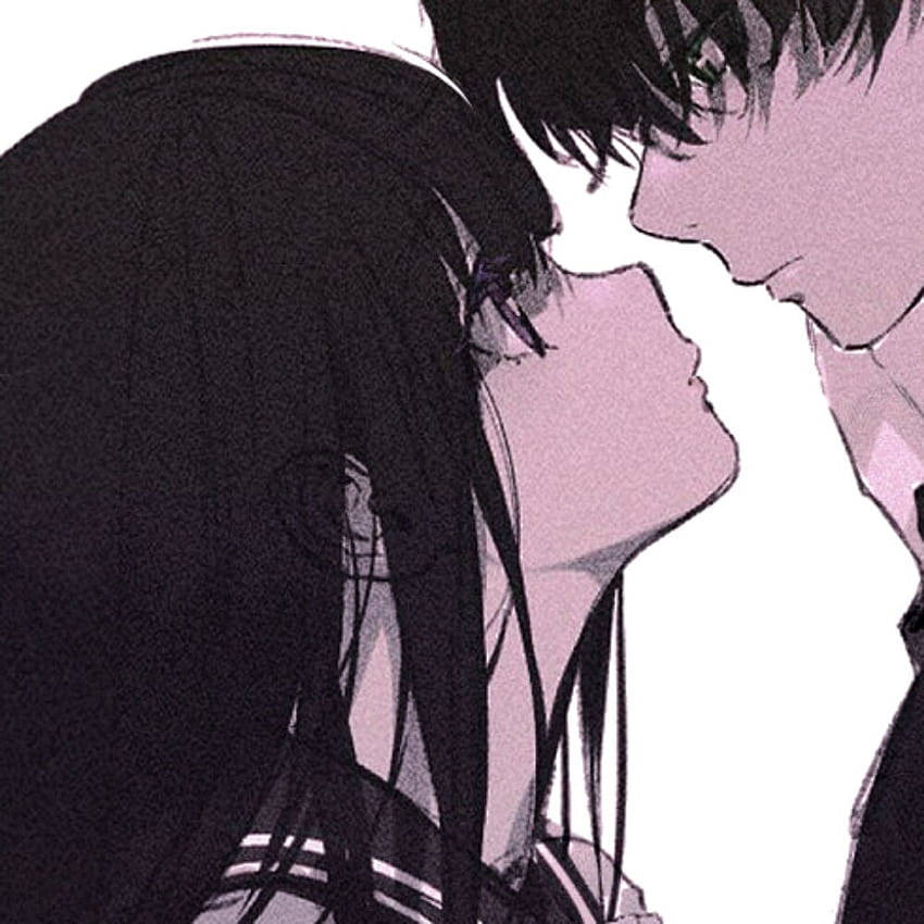 PFP a juego para parejas mirada dulce y amorosa