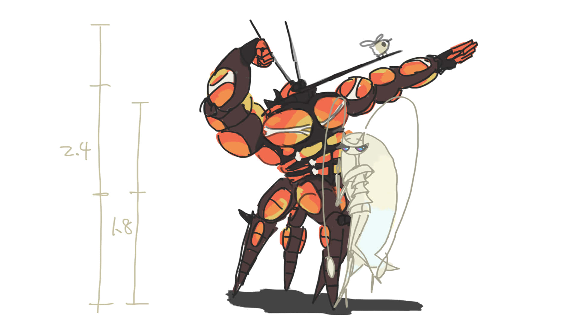 Pheromosa aferrada a Buzzwole Fondos de pantalla
