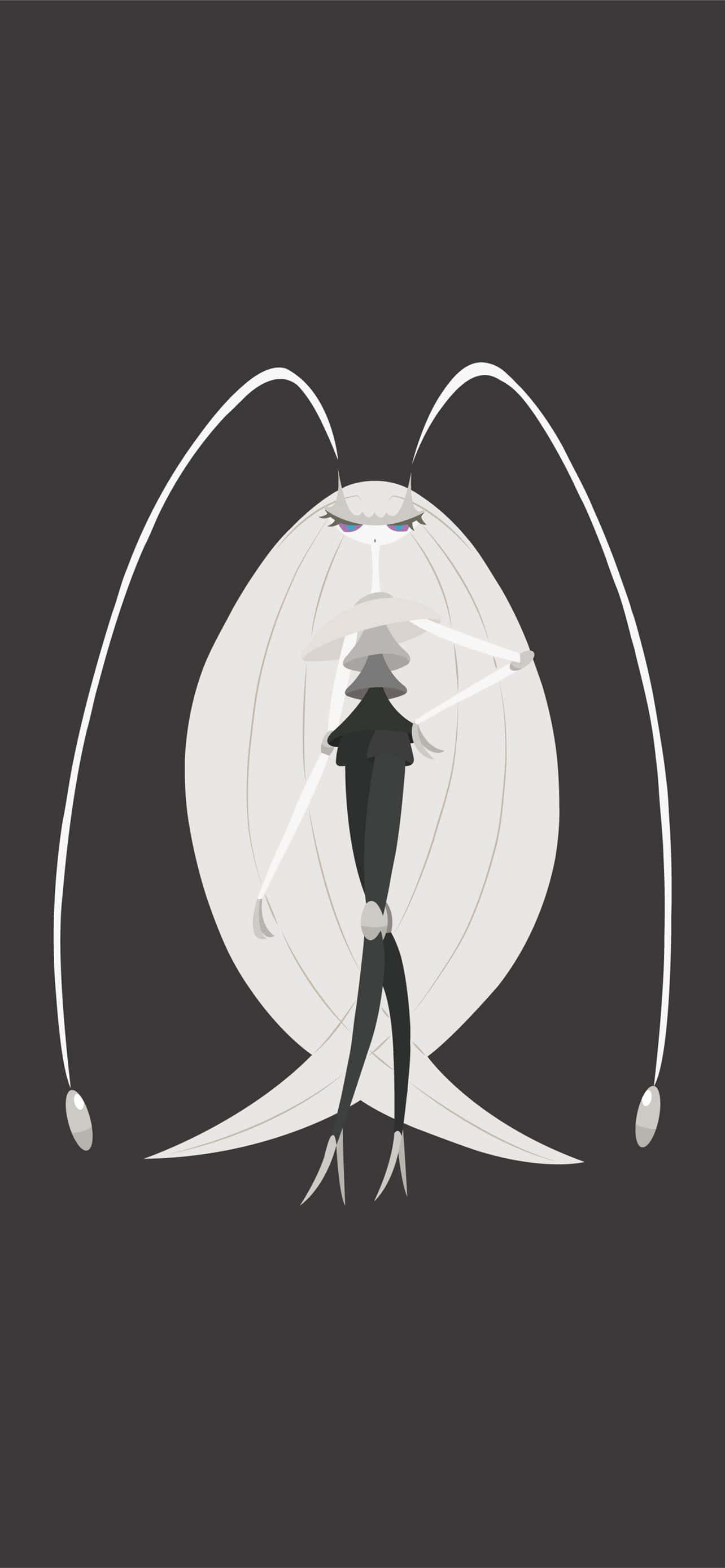 Pheromosa sobre fondo gris oscuro Fondos de pantalla