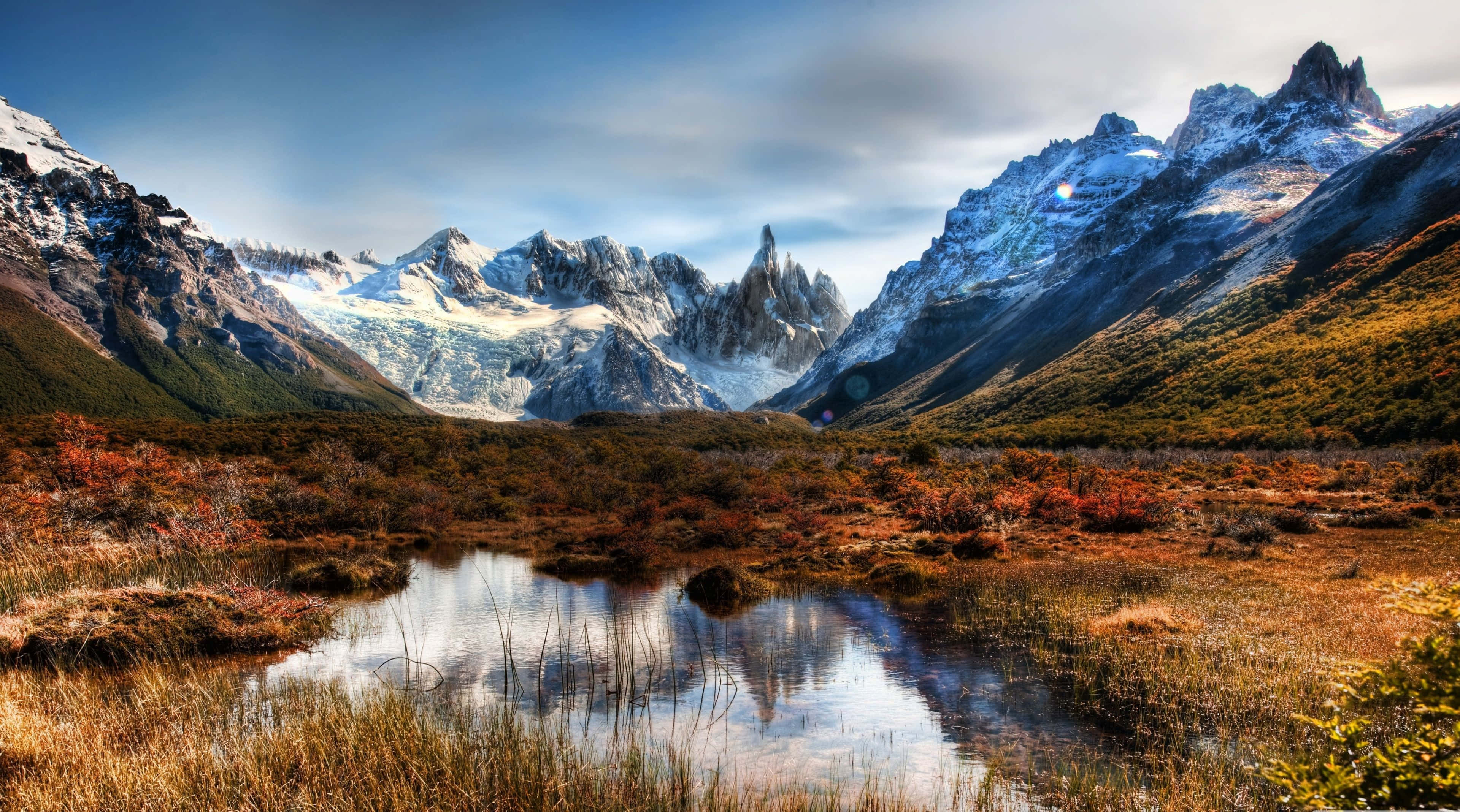 Pico Cerro Torre 4K Ultra HD Paisaje Fondos de pantalla