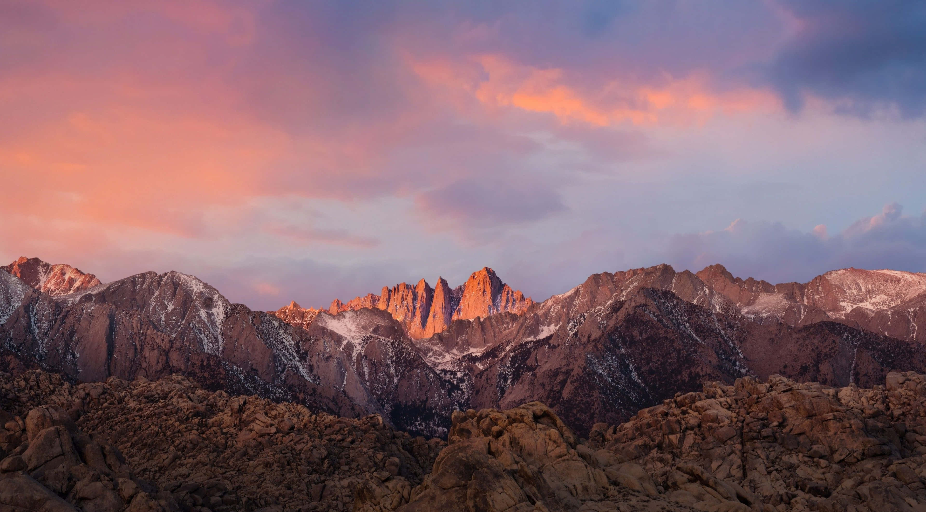 Pico de la Montaña Mount Whitney Predeterminado de MacBook Fondos de pantalla